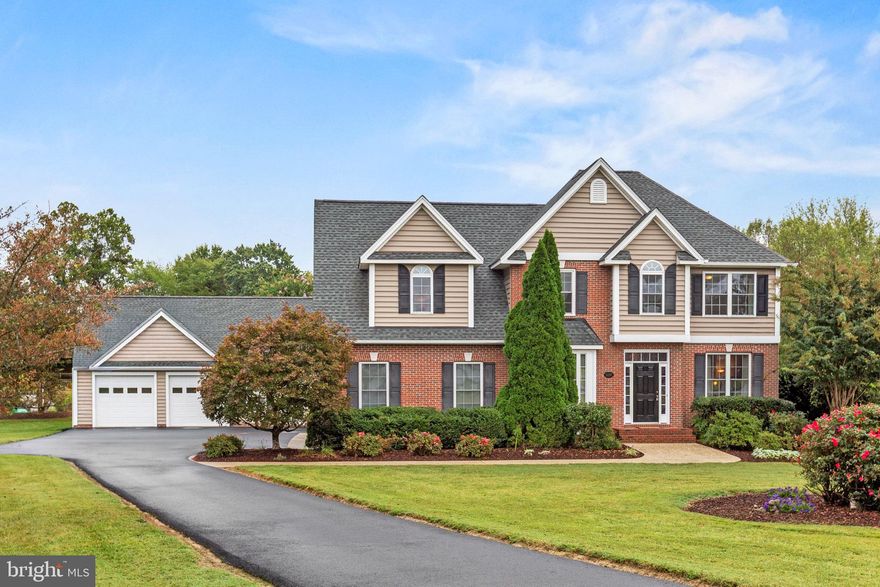 Beautiful 4 Bedroom 2.5 Bath Colonial now available in sought-after Willowbrook neighborhood within the heart of Hollywood.  In addition to the attached garage, this property features a large detached garage with an upstairs storage area.  The main level features a two-story open foyer with hardwood floors, a sitting room, a formal dining room, a living room, a kitchen with SS appliances, a propane gas fireplace, and a mud room.   Upstairs, you will find a huge master bedroom with built-ins and a vaulted ceiling, along with a spacious master bath with a soaking tub, walk-in shower, double vanity, and 2 walk-in closets.  Recent updates include a fully conditioned crawlspace with a dehumidifier, a new roof in 2021, a new water heater in 2021, newly paved driveway.  A must see!!  Close to schools, shopping, dining, and just a short commute to PAX River.  Schedule your showing today!!