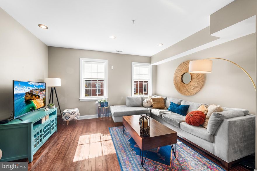 Introducing 1927 Poplar Street, Unit B. This walk-up condo features off-street parking, a private roofdeck, and two additional rear decks on the backside of the home! Enter from a quiet sidewalk to this spacious unit featuring an oversized and modern kitchen with incredible amount of countertop space and cabinet storage. Even more storage in the pantry and a cozy rear hallway. Rear deck off kitchen perfect for outdoor dining, grilling, or simply taking the party outside. Ample room for dining room table. Power room on this level for convenience. Large living area with south facing windows. Upstairs, two well-apportioned bedrooms. In the back, a primary bedroom suite with full bath, lots of closet space, and another private rear deck. Laundry access off the hallway. A second full bath off the hallway as well. Front bedroom is perfect for guests or a home office. Spiral staircase leads to the private roof deck. Short walk to Fairmount Avenue. Convenient to Center City Philadelphia and SEPTA transit!