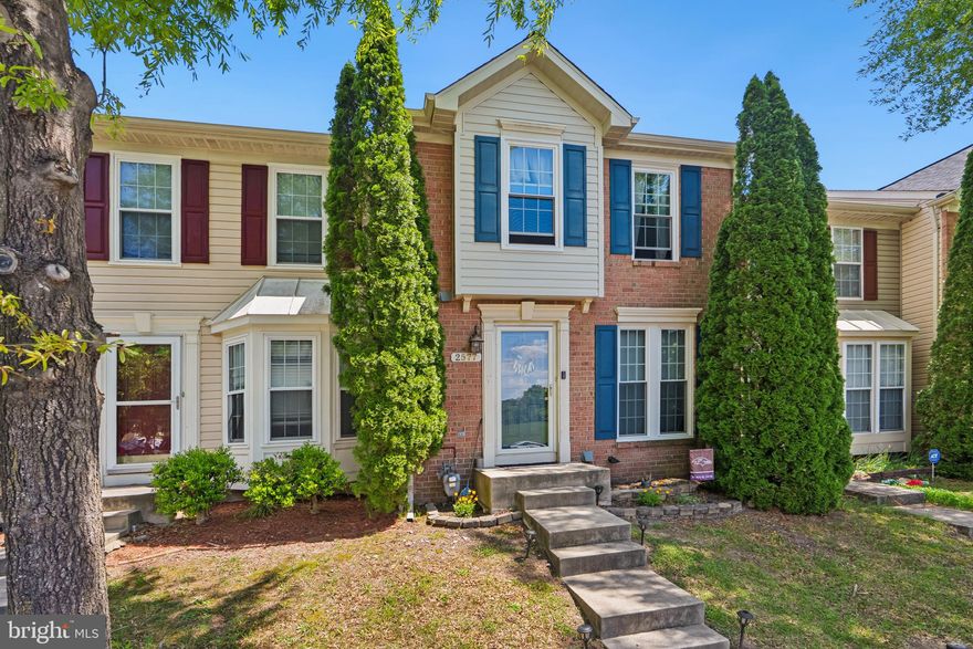 Very nice and very well maintained townhome in highly desirable Seven Oaks community. There are two generous bedrooms upstairs and one in the basement. The home has beautiful real hardwoods throughout and a very nice kitchen, and the basement is fully finished. Outside is a terrific paver patio, perfect for grilling or a fire pit with friends. Seven Oaks is a terrific community. It offers lots of amenities like a recreation center, walking trails, outdoor pool, and a tot lot and the MARC train station is just minutes away. 

If you have any questions at all give us a call or ask your realtor to reach out and we will be happy to reach out to the sellers and get you the answers right away.