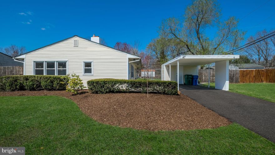 Welcome to one of Levittown’s most charming and intimate communities! This delightful neighborhood of just 48 homes offers a quaint and inviting atmosphere—and now, you have the opportunity to call it home.

This beautifully updated and remodeled three-bedroom, one-bathroom single-family home has been thoughtfully maintained over the years. From the moment you arrive, you'll be captivated by the lovely front landscaping and the elegant river rock border surrounding the property. Plus, enjoy peace of mind with a brand-new roof, installed less than a month ago.

Step inside to find an updated kitchen featuring stainless steel appliances, ample cabinetry, and generous counter space. There's also a dedicated dining area that seamlessly flows into the bright and welcoming living room. The washer and dryer are conveniently tucked away in the laundry closet for easy access.

The home boasts three spacious bedrooms with cozy carpeting and a beautifully remodeled hall bath. With fresh paint throughout and a spotless interior, this home is truly move-in ready. No more oil heat to worry about with Heat Pump and Central Air. 

Additional storage is available in the attached carport storage room, along with an extra shed for even more space. The fully fenced backyard is perfect for entertaining and summer gatherings. Don't miss your chance to make this charming home yours!