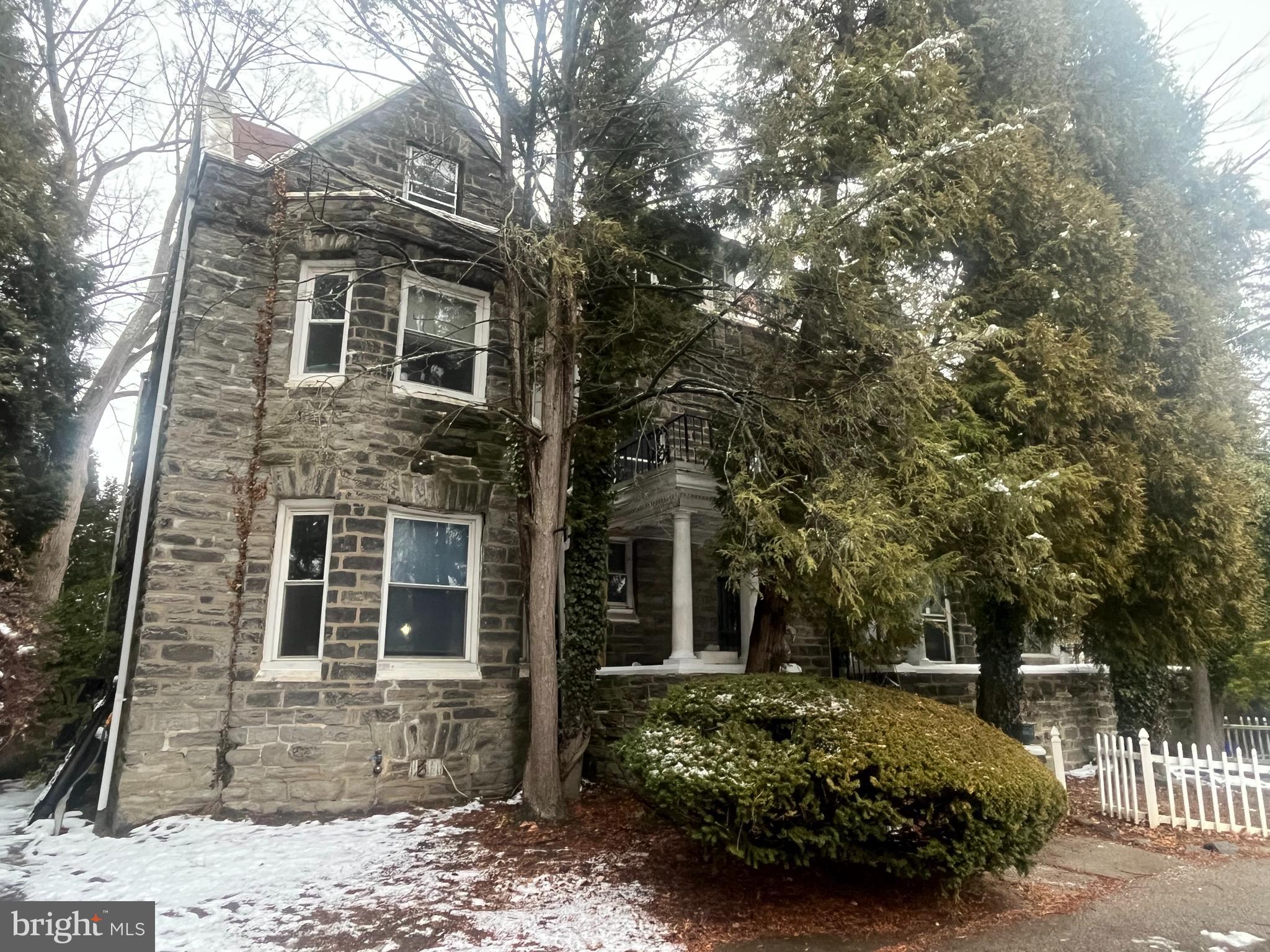 Welcome to Wynnefield… this stately home offers 9 bedrooms, 5 bathrooms is just waiting for your personal touch! Located just across the street from the Main Line and a minute walk from Overbrook Train Station, you have a stunner without having to pay exorbitant taxes. Welcome home!!