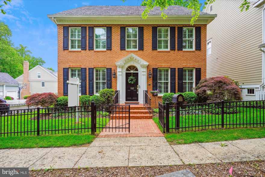Fabulous 3 Sides Brick Home in the heart of Kentlands! The stately brick front leads to an inviting foyer opening to a bright and spacious formal living room featuring hardwood floors, crown molding, shutters, and built-in shelving. Hardwood floors continue into the elegant dining room, accented by crown molding and a bay window. The updated kitchen is a chef’s dream, boasting granite countertops, stainless steel appliances, recessed and pendant lighting, a designer backsplash, and a convenient butler’s pantry. The sunlit breakfast area offers access to the large deck, lovely patio, and private backyard—ideal for outdoor entertaining. The spacious family room adjoins the kitchen and features hardwood floors, shutters, and a gas-burning fireplace. A pretty powder room completes this level. Upstairs, the luxury primary suite features hardwood floors, a tray ceiling, two walk-in closets, and a spa-like en-suite bath. The three additional generously sized bedrooms are filled with natural light and offer plentiful closet space. A second full bath and a convenient laundry room complete the upper level. The fully finished lower level includes a spacious recreation room with LVT flooring, a third full bathroom, a versatile bonus room, and plenty of space for storage. Additional updates include a new roof and Carrier HVAC (2024), a French drain system, a security system, and an exterior sprinkler system. Facing a lovely wooded green, this home offers close proximity to all of the amenities and shopping, dining and entertainment options this award-winning community has to offer. Truly spectacular!