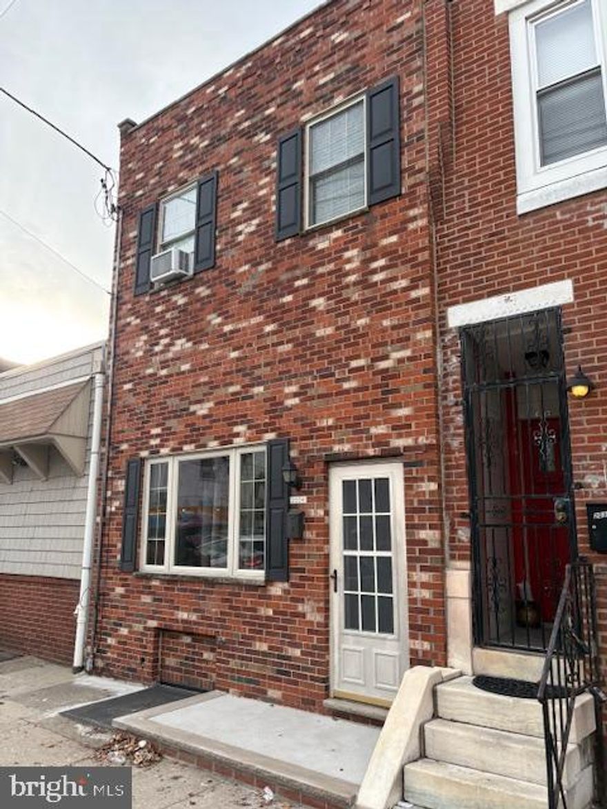 Huge 3 bedroom main street property in Pennsport!  Main level has a large living room with exposed brick, recessed lighting and ceiling fan. Spacious dining room with wood flooring, crown molding and large  powder 
room. Eat-in kitchen with access to a gigantic yard for relaxing and entertaining. Upstairs has 3 bedrooms-
wait until you see the size of the front and back ones- all with ceiling fans along with a full hallway bath.
Full cement basement with convenient Bilco doors, utilities and laundry area. One of Philadelphia's oldest
neighborhoods with excellent walkability to local restaurants, bars and shopping.