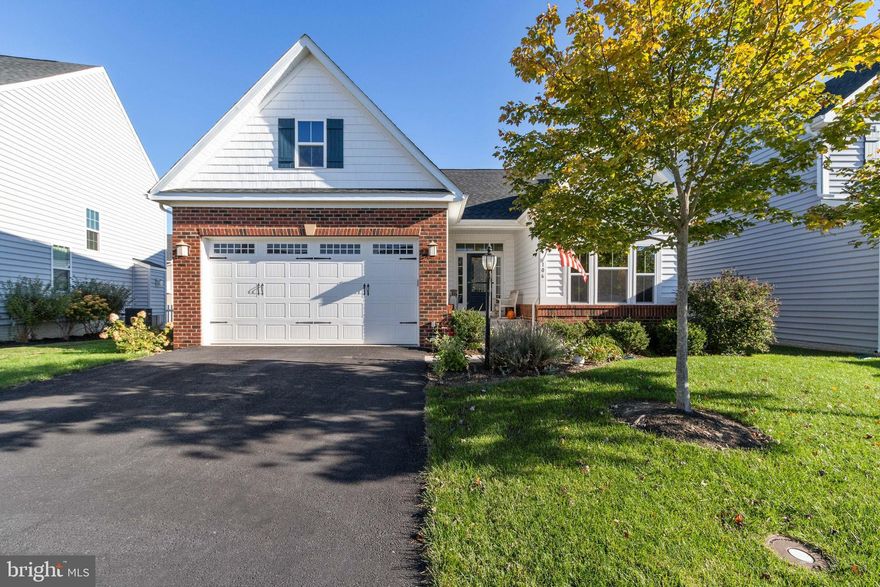 Beautifully maintained Brentwood rambler in sought-after Lake Frederick. Open floor, one level living, is complete with hardwood floors , carpet and ceramic tile. Gourmet kitchen features S/S appliances, cooktop, and granite, allows for the family chef to enjoy cooking and entertaining. Enjoy morning coffee on the screened in deck. Home also features a finished basement with an additional bedroom and full bath for extended family or overnight guests, water softener and radon mitigation systems.  Enjoy this always-expanding community with a variety of restaurants, clubhouse and pool currently being built, and lots of activities available, including tennis and pickle ball.  Community consists of 55+ and Non Age-Restricted Housing, multiple builders and lots to do for all! Enjoy the dog park, or simply walking the trails/paths around the gorgeous lake with mountain views.  The golf enthusiast will find 4 golf courses within a short drive. Don't miss this great opportunity to purchase a move-in ready home that's priced to sell!