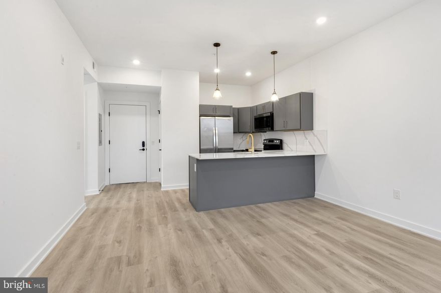 Available Early August | Leasing Special: 1 month free for a 13 month lease - $1,725/month gross rent, $1,592/month net effective rent. 

Welcome to Penn Reading! This gorgeous, professionally managed building is the perfect place for you to call home! Modern features collide with convenient living in these spacious 1 and 2 bedroom apartments, located in vibrant East Kensington. You’re sure to love the luxurious lobby showcasing an elevator and 2 separate stairwells for easy and secure access in and out of the building. An Amazon Digital Key Delivery Access ensures your packages will be delivered inside the building for added peace of mind. Unit #3D is a 2 bedroom, 1 bathroom apartment on the 3rd Floor with ample closet space and great natural light. Conveniently equipped with central a/c for year-round comfort and in-unit laundry, each unit was custom engineered to offer peace of mind and well-being. The open floor plans provide a bright and airy atmosphere and ample room for you to customize your furniture arrangement. Enjoy kitchens that have never been used before and are fully equipped with cabinetry above and below, marble counters and backsplash, and sleek stainless steel appliances. Large windows offer abundant sunlight throughout and the bedrooms are sizable with sliding closet doors. The elegant bathrooms boast modern fixtures and lighted vanities with storage space. This beautiful rental won’t last long – call today to claim this gem as your own! Please note: photos & video tour are from a similar unit within the building; exact layouts and finishes may vary.

Lease Terms:

Generally, 1st month, 12th month, and 1 month security deposit due at, or prior to, lease signing. Other terms may be required by Landlord. $55 application fee per applicant. Pets are conditional on owner's approval and may require an additional fee, if accepted. (Generally, $500/dog and $250/cat). Tenants responsible for: electricity, cable/internet, and $55 /month  flat water fee.  Landlord Requirements: Applicants to make 3x the monthly rent in verifiable net income, credit history to be considered (i.e. no active collections), no evictions within the past 4 years, and must have a verifiable rental history with on-time rental payments. Exceptions to this criteria may exist under the law and will be considered.