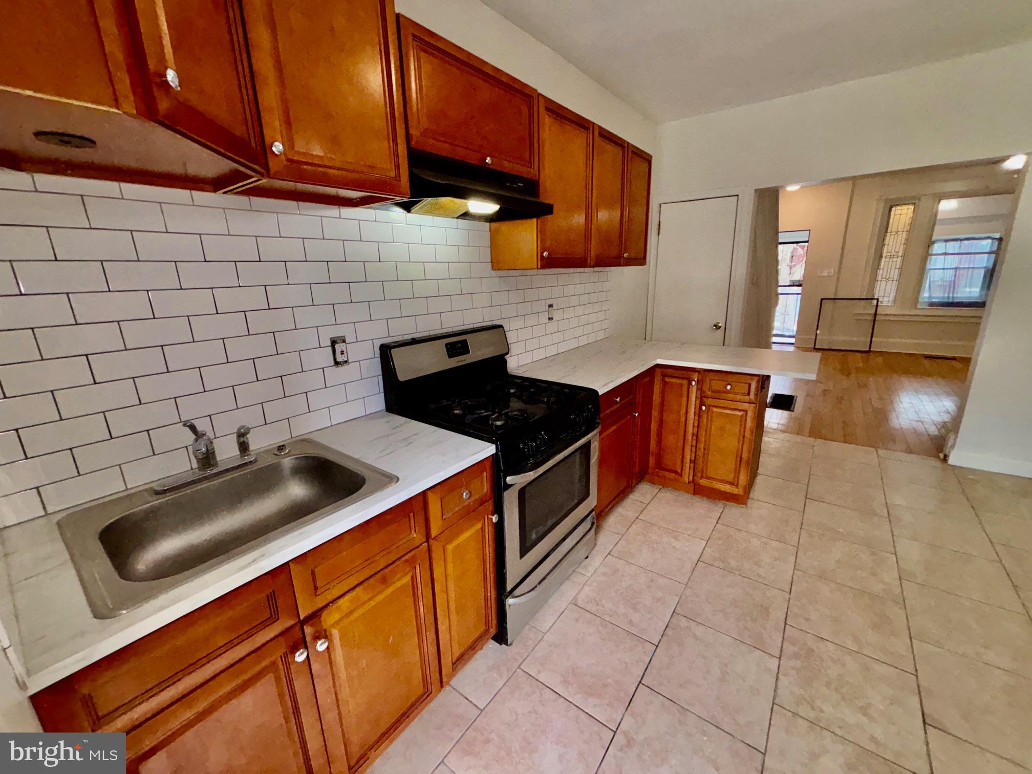 This lovely three bedroom/ one bath home features a sunroom, patio, hardwood floors throughout and a newly renovated bath and kitchen. There are ceiling fans, central air and a washer/dryer. The bedrooms get great light. 5853 Delancey Street is a few blocks from Siddiq's Real Fruit Water Ice, Ol' Boy's Soul Food, Southside Zabihah, Halal Eatery, Banana Mousse, The Fresh Grocer and Malcolm X Park. Renters pay for gas, water and electricity. Pets are negotiable.
Qualifications: Credit score of 650, the total household monthly income must equal three times the monthly rent (4500/mth), no evictions or violent misdemeanors.
Move-in fees: First month (1500), last month (1500) and a one month security deposit (1500) = (4500)