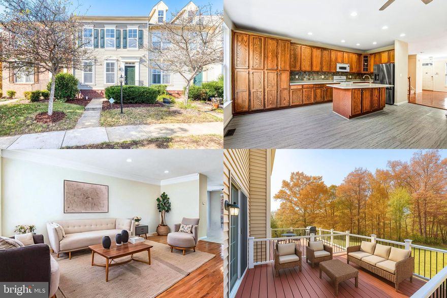 Welcome home to this move-in ready townhouse that blends comfort and convenience in every detail. Step inside to a bright, open layout where the spacious kitchen with a center island invites you to cook, gather, and create memories. From the main level, step out onto the beautiful Trex deck with stairs leading to a weather-protected patio, perfect for relaxing or entertaining any time of year. The fenced yard backs to peaceful trees, offering a quiet and private retreat. With 4 bedrooms and 3.5 baths, there’s plenty of room for everyone to feel at home. Two dedicated parking spots right in front make daily life even easier. This home is ready for you to move in and start your next chapter.