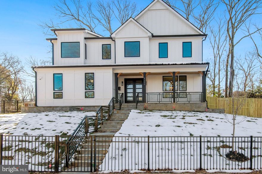 Under Contract- Model Home Available- More Lots available! There is still time to customize your final finishes! Delivery Late Summer 2021! This Stunning New Home beautifully sits on a 11,747 SF lot and features a spacious 2 side car garage, 6 large bedrooms, 6 full spacious and luxurious bathrooms, 1 beautiful half bathroom. This craftsman style transitional home boasts over 7,000+  square feet of modern living space. This dream home features a two story grand foyer, 10 foot ceilings on the main level, office/bedroom and full bathroom on the main level, Pella windows, chef's gourmet kitchen, top of the line appliances, large walk-in pantry, breakfast area, dining room, formal living room, modern gas fireplace, recessed lights, decora light switches, quartz countertops, open floor plan and natural solid hardwood flooring throughout. The Upper Level offers a luxurious owner's suite with a spa-like deluxe owner's bath and walk-in closet. Owner's bathroom features a freestanding tub, spacious shower with frameless glass enclosure and dual vanities. The upper Level also features 3 additional large bedrooms. The upper level additionally features an open loft and large laundry room. The finished basement includes a wet bar, exercise room, media room, powder room, spacious bedroom with an ensuite bathroom. Fully fenced backyard features a large stone patio and generous flat grass area. This well-established neighborhood is located in the heart of Arlington. Easy access to DC, Arlington and Tysons..   *Photos included in listing are taken from a different project by the same builder