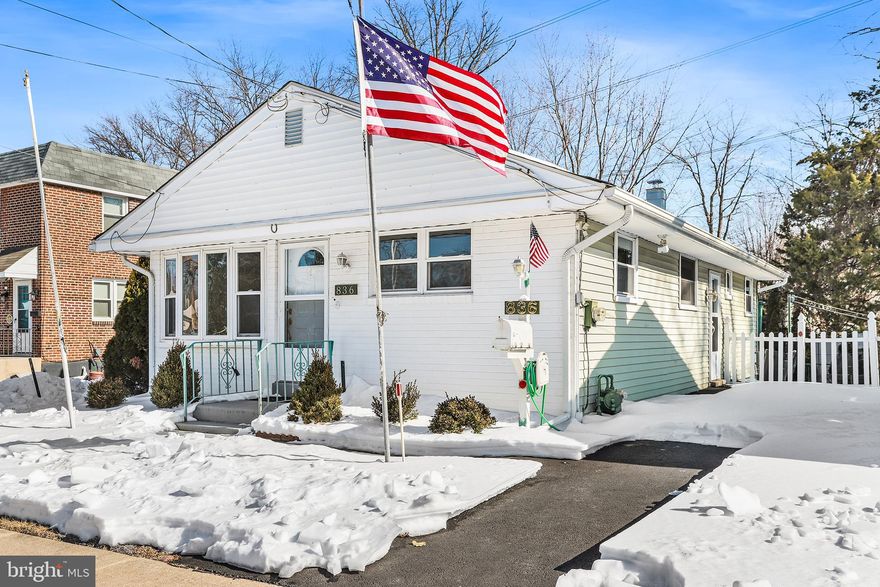 Welcome to your dream home in the heart of charming Ridley Park, PA! This delightful 3-bedroom, 1-bathroom gem combines modern convenience with classic appeal. As you step inside, you'll be greeted by gleaming hardwood floors that flow seamlessly throughout the inviting living spaces. The generously sized eat-in kitchen is perfect for morning coffee and family meals, offering plenty of space to gather and create lasting memories. Venture downstairs to discover a partially finished basement with powder room, providing versatile options for a cozy retreat or an inspiring workspace. Outside, the fenced-in yard is an entertainer's paradise: relax on the patio while children play freely or host vibrant gatherings with friends. Nestled in a prime location that offers unbeatable access to local amenities, parks, and schools, this home ensures you're never far from where you want to be. Enjoy walking distance to Ridley Park's scenic attractions and easy commutes thanks to nearby transportation links. With updated mechanicals, don't miss the opportunity to make this wonderful house your forever home—a beautiful blend of comfort and convenience awaits! Schedule your private tour today and envision your life in this enchanting haven!
