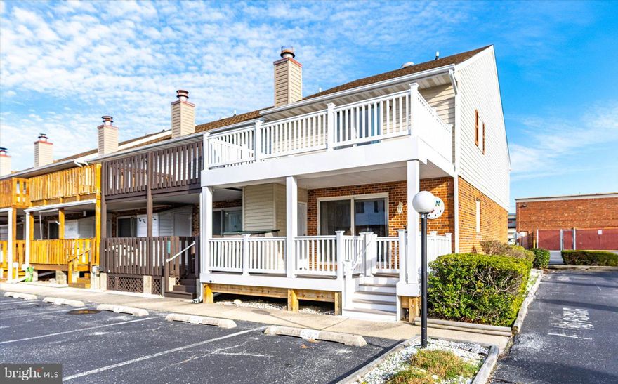 WHAT A GREAT OPPORTUNITY to own a spacious 3 bedroom, 2.5 bath end unit townhouse at 1577 sq ft in North Ocean City that is close to the beach! The 1st floor offers an open floor plan that includes a large kitchen with breakfast bar, dining area, living room, powder room and full size washer & dryer. From the living room there is access to the covered deck that offers a built-in storage shed and an additional large deck box, so plenty of room to store all your beach essentials! The 2nd floor has a spacious owners suite with 2 closets and an attached full bath and access to a large private balcony! Also included on the 2nd floor are 2 other bedrooms and a full hall bath. The owner has not rented the property and it has been gently used. The flooring on the 1st floor has been updated and the deck and 2nd floor balcony have been completely replaced with new support beams, composite decking and vinyl railings! This community is called Swathmore and offers an outdoor pool, 2 assigned parking spaces directly in front of the townhouse and the roof was replaced about 3 years ago! The great location off 120th St. is close to many restaurants, eateries, a grocery store, Northside Park, miniature golf, movie theater, shopping and much more. Also, there is a traffic light at 120th St, so makes for easy access to the beach & ocean. It's time to start making lasting beach memories in this Ocean City townhouse!
