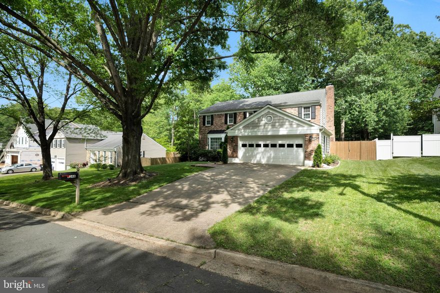 Charming Colonial on a quiet cul de sac lot in Mantua.  Easy access to 495.  award winning Woodson  school pyramid - Formal dining room with bay window, lots of natural light throughout room, remodeled kitchen with 42" maple cabinets, granite counter tops, stainless appliances, recessed lighting and breakfast area.  Sliding glass door leads to deck.  Cozy family room with  beam ceilings and beautiful stone fireplace.  French doors  l lead to back yard and deck.  All baths on main  upper level fully updated.  Enclosed backyard with lots of trees to provide privacy.  May be available a few days before August 1.    Prefer long term lease.