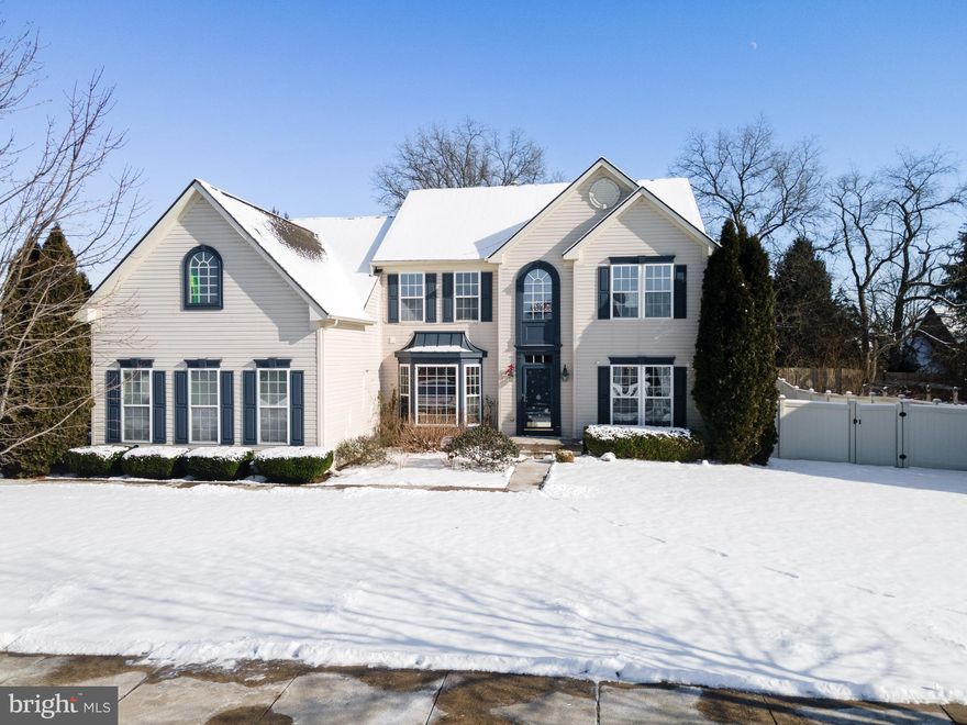 Discover the timeless allure of this charming Colonial home that seamlessly blends classic architecture w/modern updates. Boasting 5 beds & 3.5 baths, this residence invites you into a world of comfort & style. The fully updated kitchen is a culinary haven, featuring contemporary finishes, stainless steel appliances, & bright sunroom—truly a perfect blend of form & function. Generously sized living areas make this home ideal for entertaining or cozy family gatherings. With a well-designed layout that caters to both relaxation & socializing, each space is thoughtfully crafted for maximum comfort. The luxurious master suite serves as a personal oasis, offering a tranquil atmosphere, HIS/HERS walk-in closets, cozy sitting area & a spa-like en-suite bath. The finished basement adds versatility to the property, providing additional space for recreation, a home gym, or a media room, as well as a guest bedroom. Step outside to the covered deck, extending your living space outdoors & creating the perfect setting for al fresco dining, morning coffee, or simply unwinding while enjoying the serene surroundings. Nestled in the desirable neighborhood of Fox Run Estates, this home offers proximity to major highway PA-33 and PA-248, Palmer Mall, Palmer Community Pool, Easton Area MS, Morgan Hill & Sawmill Golf Courses, shopping, restaurants & parks, ensuring convenience for daily activities.
