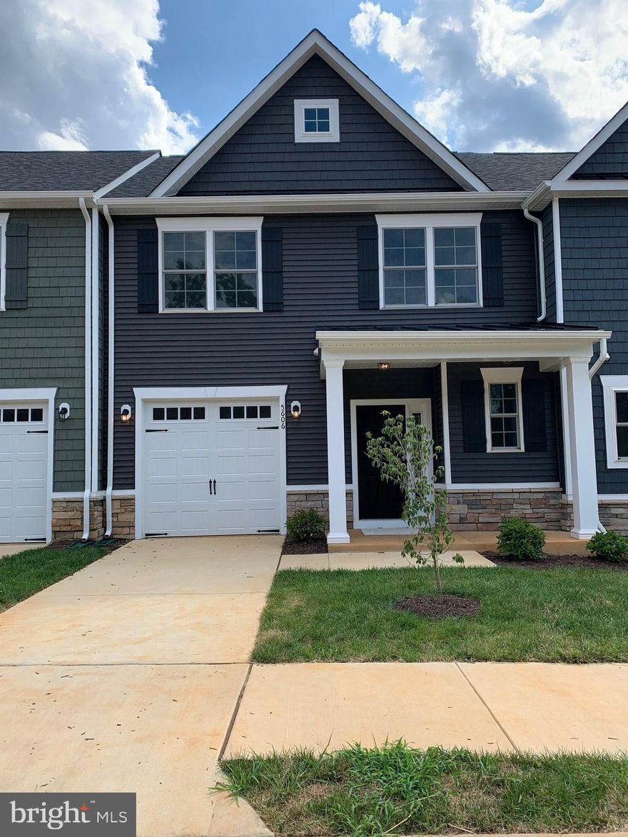 Villas at Salem Church - 55+ COMMUNITY.  Luxury villa with 3 bedrooms and 2.5 baths. Gourmet kitchen with stainless steel appliances and granite counters. Primary bedroom/bath on the main level with ceramic flooring and oversized shower. Features include a gas fireplace, one car garage, vaulted ceilings, rear patio and so much more! Convenient location close to shopping, restaurants and I-95.  Pets are considered case by case. Available immediately.  Tenant must pay $150 monthly HOA  lawn care and trash fee.