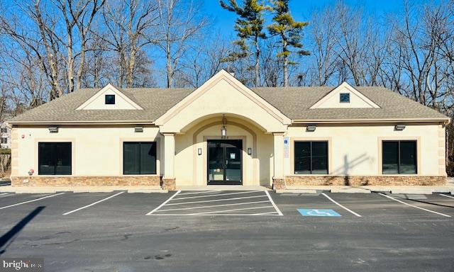 Fully equipped Medical Center in Villanova. The building is currently set up as a medical practice. There are 8 exam rooms fully finished with equipment. Most exam rooms are roughly 10 x 10. Also included is an X-ray room with machine. Central command center, conference room, multiple storage rooms, kitchenette. Front sitting room with reception area and office area for staff. All medical equipment, including x-ray machines, exam tables, and furniture, are included in the lease. While this office is set up for medical use it can be used for other professional office space. There is a house included in this sale. Home is on the other side of the lot and on the same deed. House can be remodeled and leased out or torn down. Conveniently located on Conestoga Rd. Easy Access to Rt 30, 320 and Rt 476. Also for lease (not including the house) see MLS #PADE2061666
