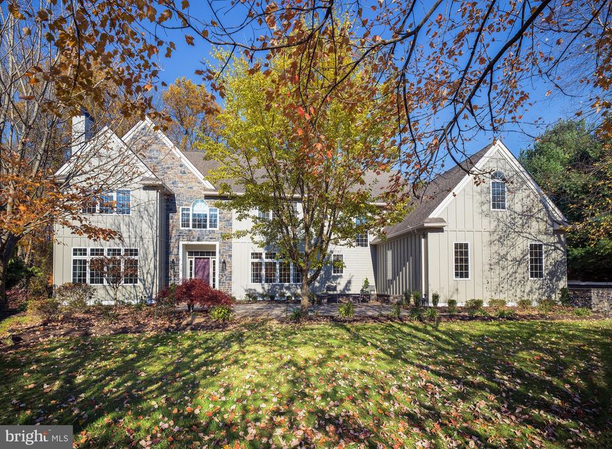 You are going to love this beautiful, newly renovated, 5000+ sq foot, center-hall colonial at the end of a quiet cul-de-sac, with spectacular .92 acre grounds, meticulous attention to detail, and tons of functional living space that is teeming with class and comfort. This home is a great balance of size, large enough to raise a family yet manageable to maintain. As you enter through the foyer, with convenient entryway powder room, you will find a formal dining room to the right, adorned with a decorative tray ceiling, timeless crown molding, and tasteful wainscoting. To the left, the foyer opens to a formal living room with a gas fireplace. Off the living room is a sizeable office that circles around to the foyer, and makes working from home enjoyable. 
 
The gourmet kitchen has a large center island, granite countertops and is equipped with all modern amenities including a Wolf convection oven, a Miele convection steam oven, Bosch 5 top cooktop with downdraft, Bosch dishwasher, and Bosch refrigerator with french and sliding doors. Enjoy cooking weekly family meals in addition to hosting large family gatherings with every convenience you could ask for.  A dry bar and second powder room round out the fully stocked kitchen. 
 
Off the kitchen is a light-filled breakfast room with a glass door that leads directly onto the lovely hardscaped patio and fenced rear yard. The ground are peaceful and private with beautiful landscaping and visits from the local wildlife. From the breakfast room, you also have access to the ample family room with a vaulted ceiling and a cozy wood-burning fireplace. Nearby is a convenient mudroom that leads to the driveway and has access to the attached 3-car garage. 
 
Front & back stairs lead you up to the second floor where you will find the primary bedroom with a large seating area, walk-in closet, and great private bath with two sinks and soaking tub. Also on the second floor are four additional bedrooms, one with Jack & Jill bath and another with its own seating area, a hall bathroom, and a laundry room. 
 
The finished lower level has plenty more to love with a full bath, tons of extra versatile living space, lots of storage and closets, a workbench area, and engineered “wood” floors. Plus the basement has direct access to the side yard. Some of the recent renovations include new kitchen appliances, custom landscaping, fenced-in yard, new hot water heater, back up generator, new garage doors, new gutters, and a new Hardiplank exterior. Only a short drive to top private schools, shopping, restaurants and much more!