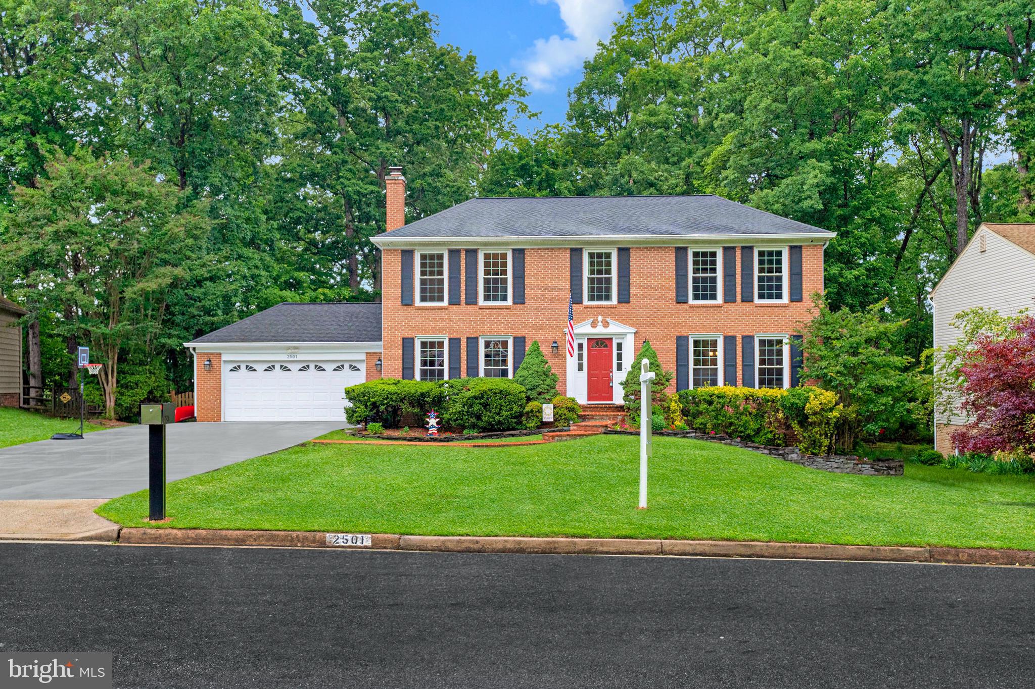 This beautiful brick-front Colonial in the desirable Reston community offers timeless aesthetics with tons of modern updates. With a major renovation in 2010 and significant and ongoing improvements since, this residence boasts over 4,000 sq. ft. of thoughtfully designed space, featuring five huge bedrooms and three and a half bathrooms. Step inside to discover a gourmet kitchen that will delight any culinary enthusiast, complete with a double oven, cooktop, and ample counter space for meal prep. Cozy up in the living room by the fireplace, creating a warm ambiance for relaxation. The fully finished basement with a rear entrance offers a bedroom suite and wet bar, ideal for long-term guests or multigenerational living. Enjoy outdoor living on the expansive deck, overlooking a serene backyard that backs to trees and the largest shed in the Reston Association, providing a peaceful retreat. The property sits on a generous 0.42-acre lot, with a large driveway leading to an fully updated two-car garage complete with electric car charging. The community amenities include a refreshing outdoor pool, tennis courts, and playgrounds, perfect for an active lifestyle. This home is not just a place to live; it’s where treasured memories are made. Book your showing today!