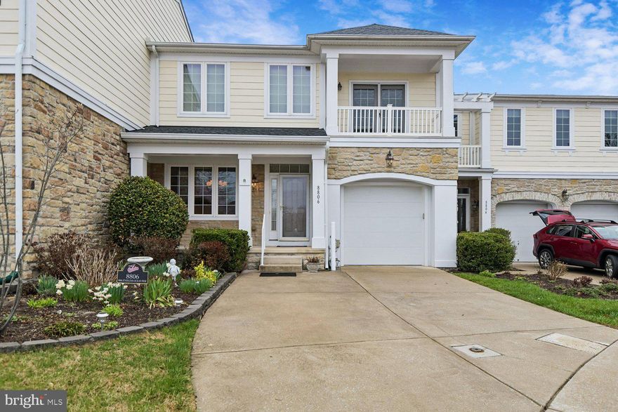 Welcome to this beautifully appointed Ryland-built townhome villa, designed for comfortable and elegant 55+ living. A welcoming foyer and dining area greet you with soaring vaulted ceilings and an abundance of natural light.
The chef’s kitchen features stainless steel appliances, granite countertops, and a spacious eat-in island—perfect for both everyday living and entertaining. The adjacent family room boasts a cozy fireplace and vaulted ceiling, opening to a large deck with peaceful tree-lined views.
The main-level primary suite offers convenience and luxury, with direct access to the deck, a spa-like bathroom, and a generous walk-in closet. Additional first-floor highlights include a laundry area, powder room, one-car garage, and hardwood flooring throughout.
Upstairs, you’ll find a versatile TV/lounge area, two spacious bedrooms, and a full bath—ideal for guests or family.
The walk-out lower level provides incredible flexibility, featuring a large bedroom, full bath, expansive walk-in closet, and additional space perfect for a home office, exercise room, or creative studio, along with ample storage.
Recent updates include a new French door refrigerator with ice maker (2025), new roof (12/2025), new HVAC system (12/2021), new garbage disposal (3/2026), new garage door (4/2024), and updated kitchen tile (2024)—offering peace of mind and modern convenience.