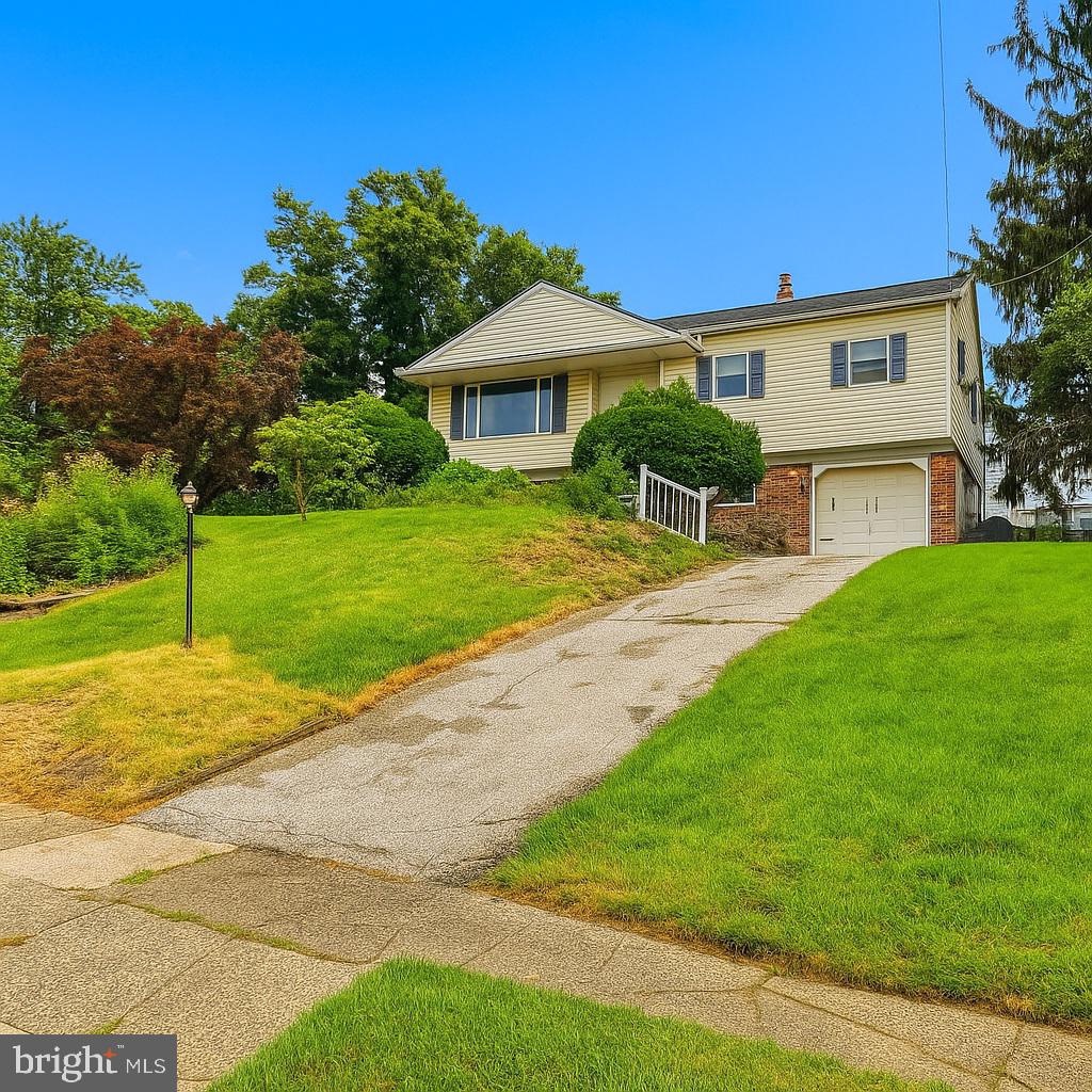 Become the favorite friend with a pool, fire pit, and enclosed patio! Family and Friends may never leave. Gorgeous top of the hill split level design ready for you to move in. Huge fenced in rear yard to entertain or enjoy a quiet relaxing lemonade. The pool is inviting for a cool dip while in the sun drenched yard. Beat the heat and entertain year round in the large private louvered Sun Room that connects to the comfy Family Room and Bedroom/Office Space and Powder Room. Upstairs you will find Gorgeous hardwood flooring and 3 generously sized bedrooms. Two Full bathrooms and a n amazing kitchen. Find extra storage in the attic complete with a cooling fan to climate balance your new home. This hill top retreat is convenient to major traffic routes, business and dining. You deserve it! Make an Offer TODAY.