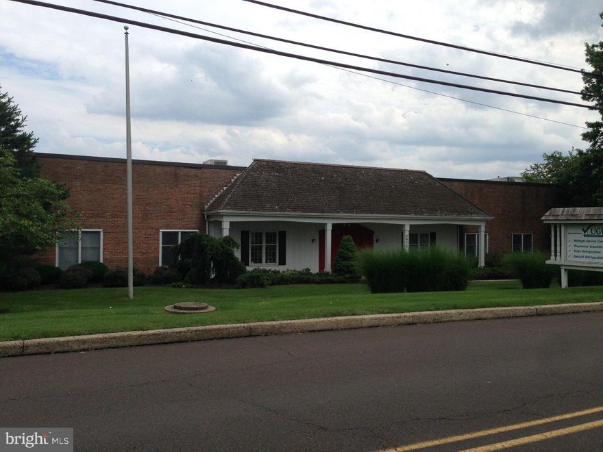 Building is conveniently located along the Rt. 309 corridor, with access to major markets of Philadelphia and Allentown, along with the Pa turnpike, & Rt. 78. The building is currently set up with approximately half warehouse/manufacturing and the remainder office space, which could be reallocated depending on the new owners needs. There are 2 tailgate overhead doors, along with one drive in overhead door, accessed via a fenced in rear area for secure parking and material storage. Interior overhead clear span exists throughout the entire building. Recent roof coating and exterior maintenance has been completed, overall this building is in good condition.