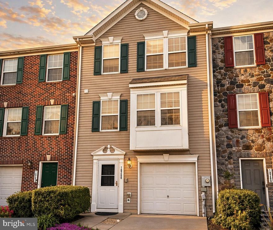 Freshly painted three-story townhouse with 3 bedrooms, 2 full bathrooms, and 2 half baths.The kitchen offers granite countertops, modern finishes, and ample cabinet space. Enjoy a large deck with stairs leading to a fully fenced in yard —perfect for relaxing or entertaining. This home offers a 1-car garage and a great commuter location. USDA eligible with $0 down financing available. Move-in ready and ready to call home.