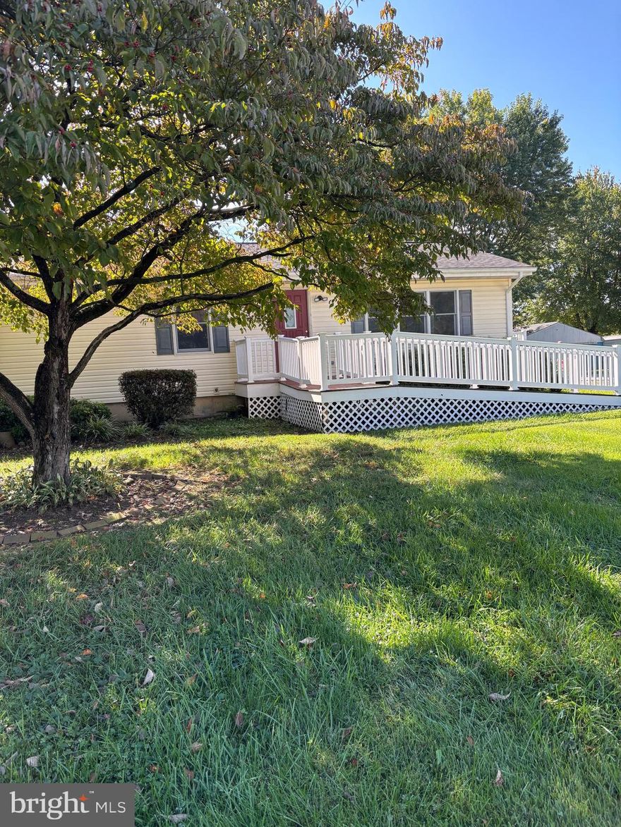 Great 8.5 acres currently in hay. Large outbuildings plus shop. You can enjoy the outdoors and country living yet convient  to North East-Rising Sun-Oxford, PA. Plenty of room for the children to play and have fun. Formerly goat dairy with most service area still there. Ideal for seniors and set up for easy access. If you think it is too much ground you can do what the current owner does you can lease it out earn some extra money.  The 2 large buildings are open space with no pole or obstruction, 14' ceiling in large building. 2 smaller buildings used for the former goat dairy.  The 3 bedroom rancher has hardwood floors, large eat in kitchen with plenty of cabinets including L shape for stools if you wish. 2 Paddle fans, one in the cooking area and one in the eating area. The 3 sided sun room is off the kitchen and affords additional space for large groups and access to the back yard. Handicapped  bath with shower plus half bath. Large living room with fireplace fired by propane.  Full basement with additional rooms plus laundry. Included is  whole house generator. Large parking area room for 8 to 10 cars. House is vinyl siding.  Must be seen to be appreciated.