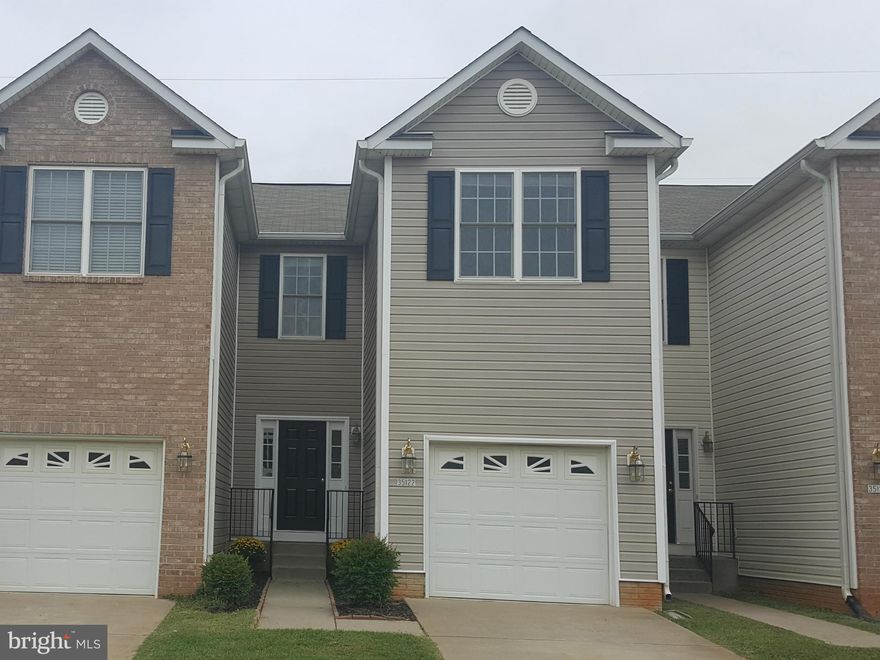 Location is ideal, close to culture, shopping, recreation, Germanna Comm. College, employment opportunities, commercial centers and excellent healthcare. 3 level Townhome, freshly painted and professionally cleaned. Main Level has a large kitchen and spacious Family RM/Dining RM. Lower Level has Family RM (or 4th Bedroom possibility) w/ Gas FP