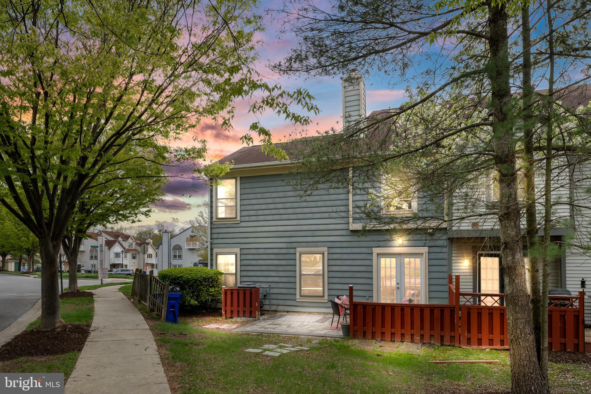 Discover the perfect blend of tranquility, privacy, and comfort nestled in the charming community of The Village at Greens of Patuxent. This stunning end-of-row unit is a true gem that has been upgraded in 2025. With 3 bedrooms and 2.5 bathrooms, this spacious 1,361 sq ft home is designed for modern living, offering both comfort and style in every corner. Inside, its inviting open-concept layout seamlessly connects the living, dining and outdoor spaces, making it perfect for entertaining or simply enjoying quality time. Bathed in natural light, there is a warm and welcoming atmosphere. The kitchen is beautifully appointed with Quartz countertops, a stylish tile backsplash, new cabinets, and stainless steel appliances. Whether you’re a culinary enthusiast or simply enjoy casual dining, this kitchen will inspire your inner chef. Upstairs, retreat to the primary suite, a tranquil haven that features a renovated private ensuite bath. You'll also find two additional bedrooms and a gorgeous renovated hall bath. Outside, welcome to your private oasis! The patio is an ideal spot for hosting summer barbecues, enjoying morning coffee, or simply soaking up the sun. Location is key, and this home does not disappoint! Situated close to the Laurel Train Station, commuting is a breeze, providing easy access to major highways and making it convenient for those who travel for work or leisure. Additionally, you’ll find shopping, dining, and entertainment options nearby.**"Monthly HOA/Condo fees cover all exterior maintenance: Painting, Roof maintenance and replacement, Common Area Maintenance, snow removal, landscaping and outdoor upkeep!