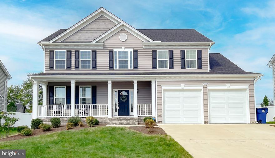 Welcome to this beautiful 4-bedroom, 2.5 bath Montross Model, built by Quality Built Homes, Inc. in 2021, offering over 2,600 sq ft of luxurious living space that shows like new! This meticulously maintained home features luxury vinyl plank (LVP) flooring throughout, with upgraded tile in the bathrooms—there’s no carpet anywhere in the house!

The chef's kitchen is a masterpiece, showcasing quartz countertops, a large upgraded island, custom backsplash, and a pyramid chimney hood that adds both style and function. You'll love the double ovens, 36” cooktop, and a spacious fridge—everything a modern cook needs.

The home’s hidden gem is the butler’s pantry, complete with stylish navy cabinets, butcher block countertops, matching shelving, and a convenient beverage fridge—perfect for entertaining or additional kitchen storage.

The primary bathroom is a spa-like retreat, featuring a large deluxe tiled shower with two shower heads, a built-in seat, ledge, and shelf for convenience, along with a beautiful freestanding tub to relax and unwind.

Enjoy serene evenings on the 16x14 deck while watching the sunset over the flat backyard—ideal for outdoor fun or future landscaping projects. With extra windows added throughout, the home is flooded with natural light, creating a bright and airy atmosphere.

Located in one of Leonardtown’s most desirable communities, The Meadows at Town Run, you're just a short distance from downtown Leonardtown, shopping, dining, and the highly rated Leonardtown schools.

Don’t miss this fantastic opportunity to own a practically new home in a sought-after neighborhood! Schedule your showing today