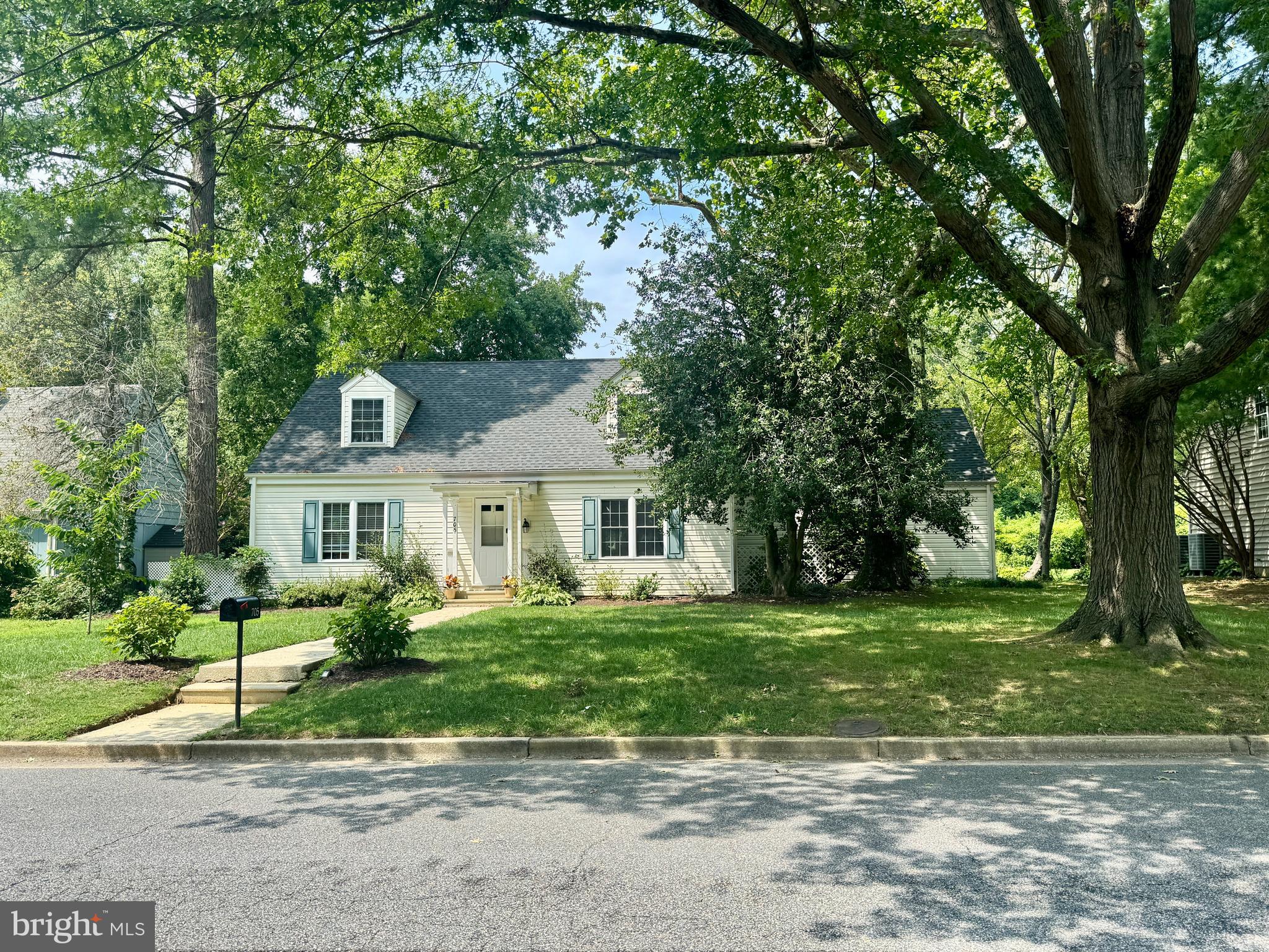 Charming four bedroom, two bath Cape located only blocks from downtown Easton. This thoughtfully updated home offers a large living room, separate dining area, a updated kitchen with breakfast bar and sitting nook with desk area. Two spacious bedrooms and full bath on each level. Fenced rear yard, and rear patio great for entertaining. One-car attached garage with rear entry and paved driveway. Storage shed.