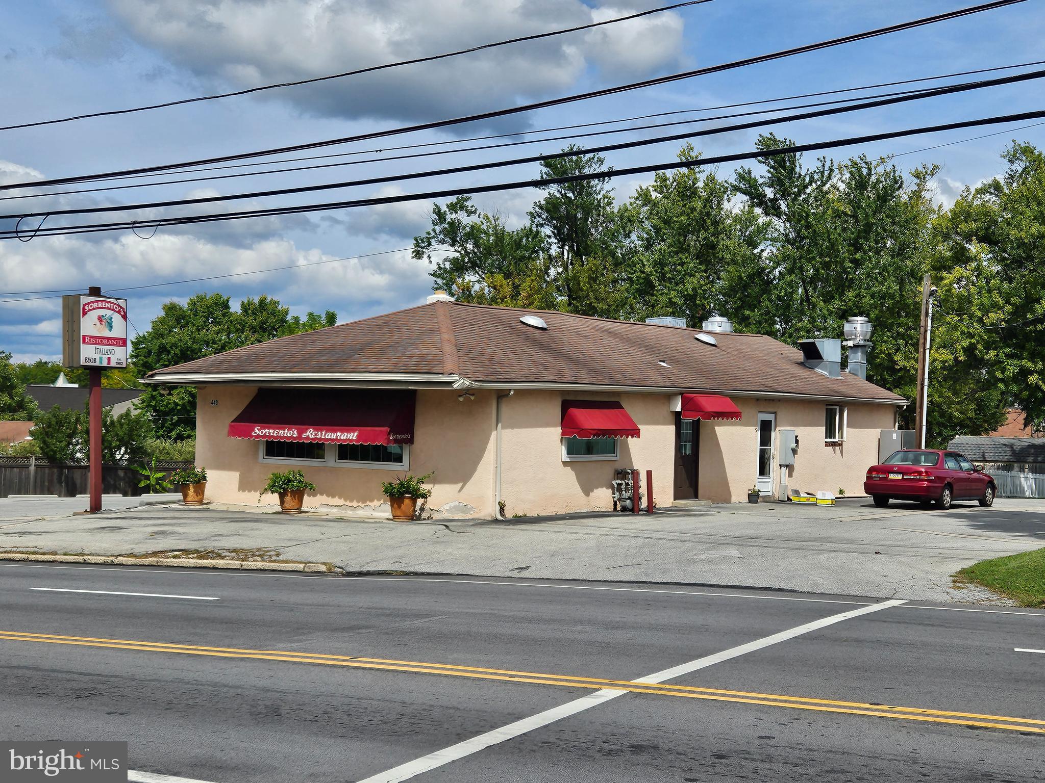 First time offered ! The owners of Sorrento's Restarurante are retiring after a lifetime of making fine Italian cuisine!A local treasure, and family-owned for over 40 years! And now it's your opportunity to carry on this tradition! Sale includes the business, all equipment and real estate . This BYOB comfortably seats 60 inside plus there is outside seating for 48. With street frontage of 154 feet on Ridge Pike this property has a driveby count of over 15,000 cars per day and is situated just off a signalized intersection. The parking lot has a convenient double entrance and parking for 36 cars. Today is your turn to carry on the tradition!