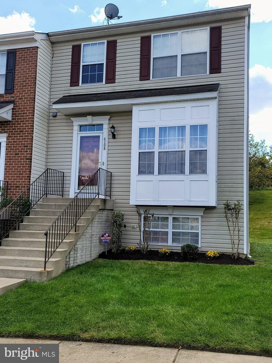 Welcome to Vista Gardens. This home has space that will surprise. Well maintained spacious 4 bedroom, 3 full bathroom , half bath Townhome. The Master en-suite is spacious and provides plenty of light and openness with vaulted ceiling, deep walk in closet and bathroom with soaking tub and separate shower. Enjoy open floor plan, Living room with separate Dining and extended sitting room off kitchen. This space is the heart beat of the home and great gatherings. Enjoy entertaining that flows on to double deck off sitting area. Hardwood Floors, Stainless Steel appliances, Gas Stove, Double Sink,  Dishwasher, Pantry, and Kitchen Island. Fully finished, newly carpeted basement with bedroom and full bath for guest or adult child , and still plenty of space to enjoy movie night or entertaining. Large laundry area and under stair storage. Desirable School District and close to shopping and dining. Visit the Vista Gardens Marketplace and Vista Gardens West for Target, Panera, Home Depot, Wawa (Comin Soon), Graces and Slim Chickens. Easy commute and close to US Rte 50 towards Annapolis or DC. Owner has made repairs and minor updates, Home Sold AS IS. Please wear Mask and follow Covid-19 guidelines.