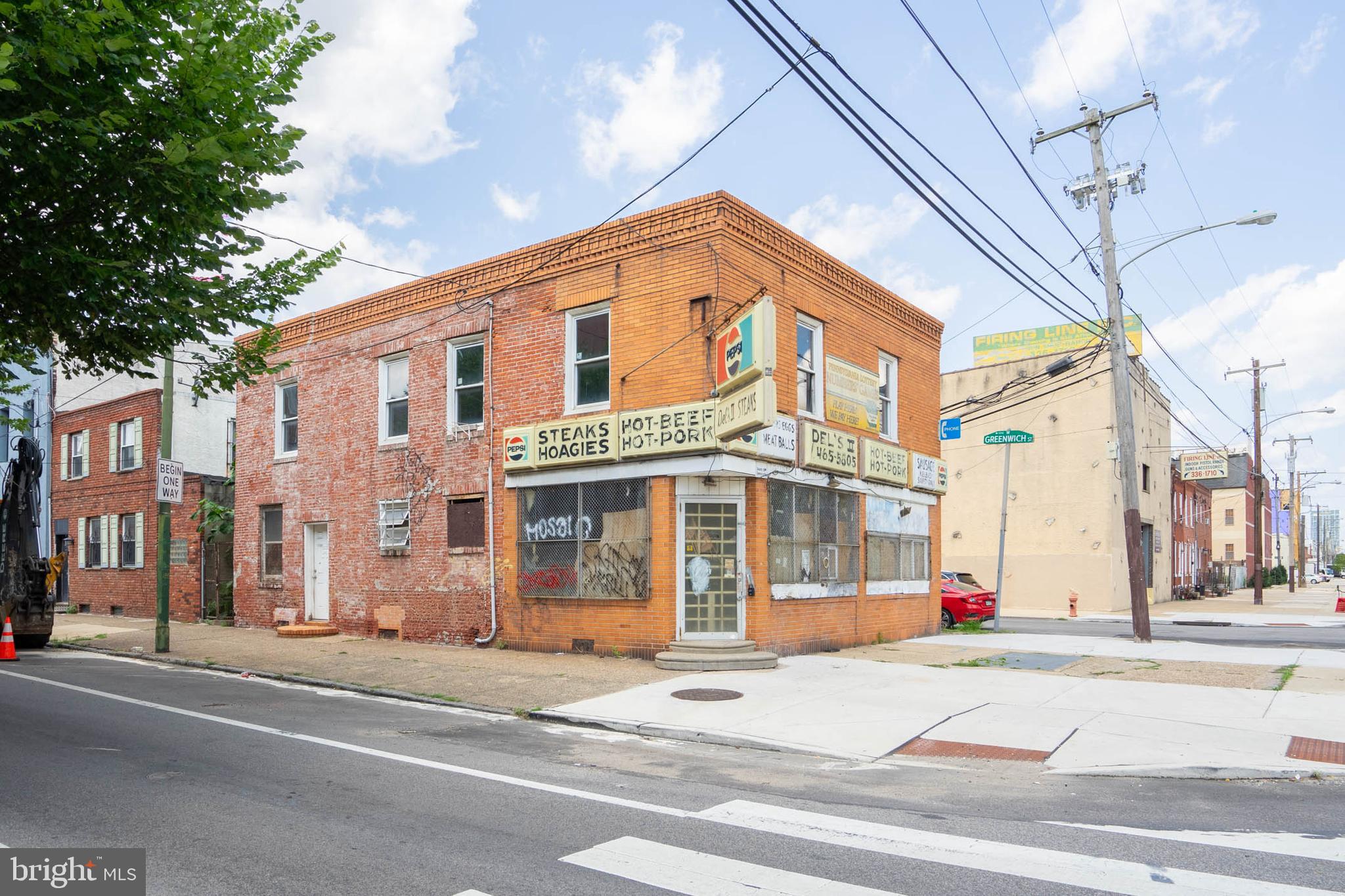 1534 S Front St is a prime mixed-use property sat on a corner lot with 3 exposures in the heart of Philly's booming Pennsport neighborhood. This +/-2700 sqft building was most recently used as a commercial restaurant on the first floor and a residential apartment upstairs. Both levels have been gutted, with the second floor taken down to the studs, creating a huge, open, and airy space that provides a blank slate with tons of opportunity. There's also an expansive finished basement perfect for storage. 1534 S Front's fantastic location earns a Walk Score of 81! It's easily accessible from nearby homes and apartments, popular shopping along Columbus Blvd, the busy Washington Ave corridor, I-95, and South Jersey. Plus, there's tons of parking across the street below the highway. Schedule your tour today!