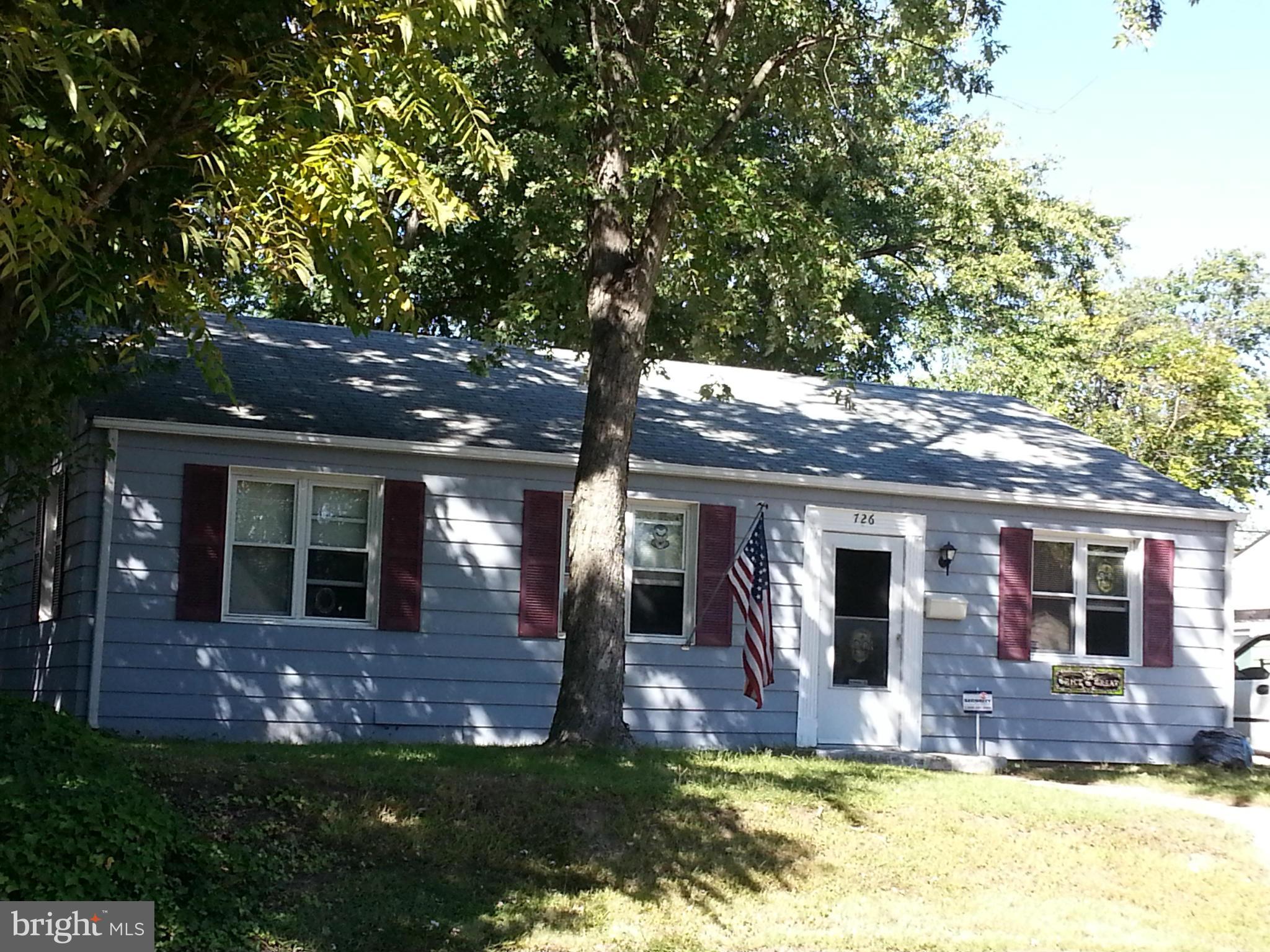 3 br 1 ba new hvac system 1.5 car detached garage fenced back yard