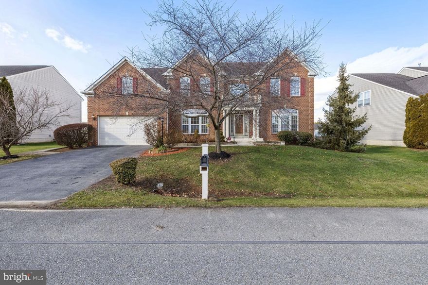 This house is huge! Beautiful Colonial  home has over 6000 square feet and a 2 car garage. Gourmet kitchen with cherry cabinets, huge counter space, double ovens, ceramic tile flooring, large pantry and a butler’s pantry. Open floor plan  combines Kitchen with Dining room and Living room that boasts ceiling fans and a gas fireplace with 2 story ceiling and tons of natural light. Primary Suite has tray ceiling with two walk-in closets, luxury bath tub with jets, a separate shower, 2 separate vanities.  Laundry Room is on main level.  Brand new carpets throughout. All walls freshly painted. Brand new waterproof and Scratch proof floors in both living rooms and in dining room. HVAC Systems replaced approximately 4 years ago. Roof shingles replaced approximately 8 years ago. Water heater replaced approximately 3 years ago. Real pet friendly home, the outside shed has a canine kennel attached to the shed. Fully fenced back yard. Office/Den main level and 2 bonus rooms in basement. Welcome Home!