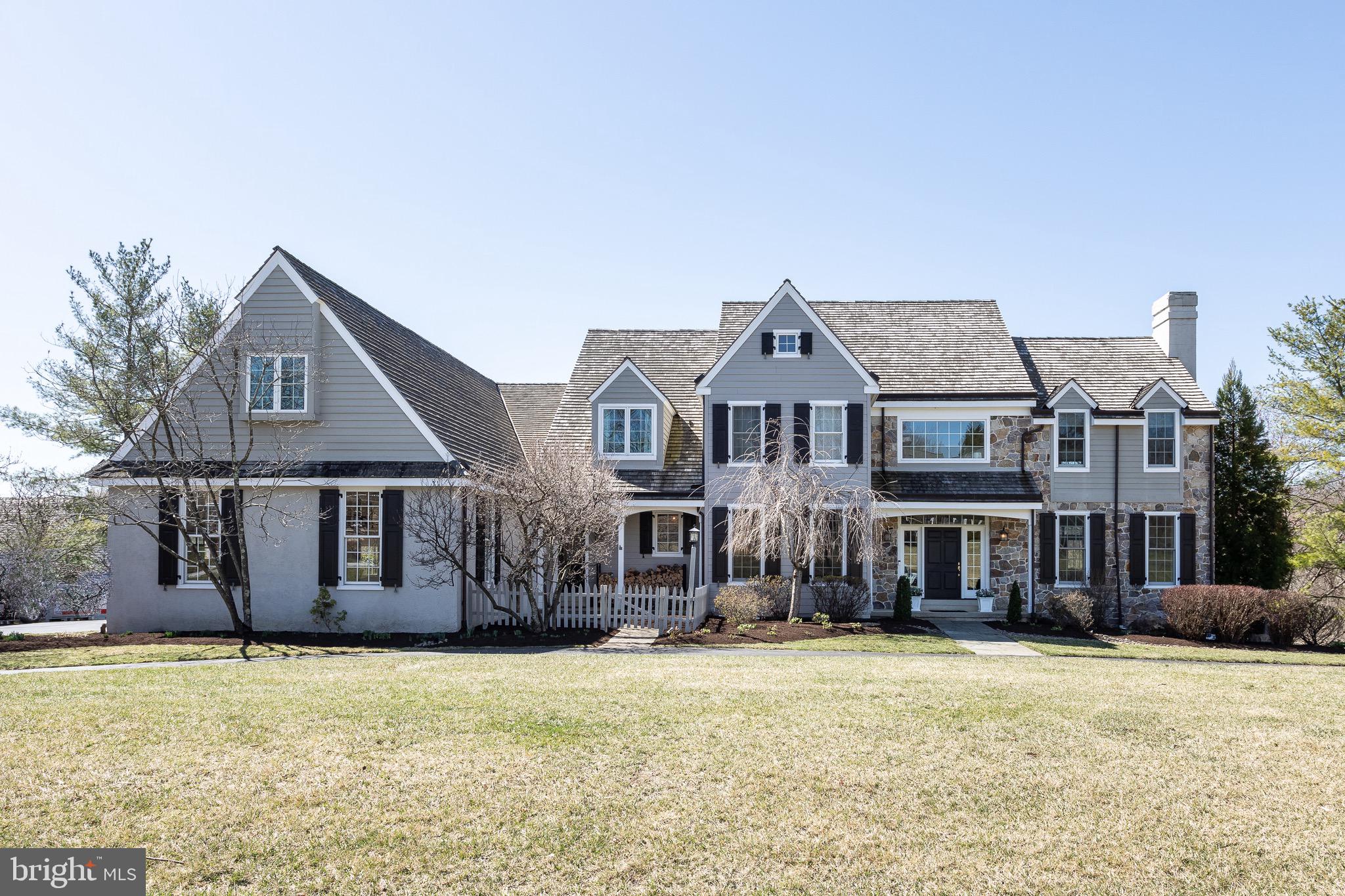 Welcome to this stunning 6,681-square-foot residence, located on a quiet cul-de-sac within the coveted Valley Creek Farm neighborhood of Malvern. Set on a picturesque 1-acre lot, this home is located in the highly esteemed Tredyffrin-Easttown School District, proudly ranked #2 in Pennsylvania. This home seamlessly combines luxury, comfort, and modern conveniences with the serene beauty of its natural surroundings.
Upon entering the first floor, you are greeted by an inviting foyer featuring a stunning turned staircase and a thoughtfully designed office space. The spacious formal living room boasts French doors that open to its own private terrace, while the elegant dining room is perfect for hosting gatherings. The heart of the home lies in the charming family room, with a floor-to-ceiling stone fireplace, exquisite built-in cabinetry, and a convenient back staircase leading to the second-floor bedrooms.
The gourmet kitchen is a culinary delight, equipped with top-of-the-line appliances and a breakfast area that opens onto a generous mahogany deck. From here, enjoy seamless access to the in-ground pool and spa, where you can unwind amidst the beautifully landscaped backyard that backs onto Valley Creek, a nature preserve complete with walking trails.
This residence features five well-appointed bedrooms, including three with ensuite bathrooms and two connected by a "Jack and Jill" layout, providing ample accommodation for family and guests. The expansive primary suite is a retreat of its own, featuring dual walk-in closets and a luxurious soaking tub. Additionally, a versatile second full suite is perfect for guests or multi-generational living, equipped with a private TV/sitting area and space for an office setup and its own private staircase.
Designed with modern living in mind, this home boasts a whole-house backup generator, enhanced insulation for energy efficiency, and smart home technology, including Ring cameras and Nest temperature control.
The fully finished walk-out lower level is an entertainer's paradise, complete with a wraparound bar, temperature-controlled wine room, and a cozy TV/gaming area with a fireplace and built-in bookcases. This level also includes a full bathroom for added convenience. The three-car garage features organized rack storage, while the home’s prime location ensures you are mere minutes from King of Prussia, the Paoli train station, the PA Turnpike, and Valley Forge National Park.
This remarkable home perfectly harmonizes luxury, functionality, and an unbeatable location. Don’t miss your chance to experience it—schedule your private tour today to discover all that this extraordinary property has to offer!