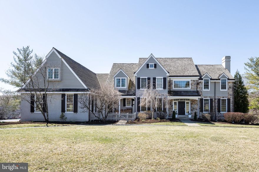 Welcome to this stunning 6,681-square-foot residence, located on a quiet cul-de-sac within the coveted Valley Creek Farm neighborhood of Malvern. Set on a picturesque 1-acre lot, this home is located in the highly esteemed Tredyffrin-Easttown School District, proudly ranked #2 in Pennsylvania. This home seamlessly combines luxury, comfort, and modern conveniences with the serene beauty of its natural surroundings.
Upon entering the first floor, you are greeted by an inviting foyer featuring a stunning turned staircase and a thoughtfully designed office space. The spacious formal living room boasts  French doors that open to its own private terrace, while the elegant dining room is perfect for hosting gatherings. The heart of the home lies in the charming family room,  with a floor-to-ceiling stone fireplace, exquisite built-in cabinetry, and a convenient back staircase leading to the second-floor bedrooms.
The gourmet kitchen is a culinary delight, equipped with top-of-the-line appliances and a breakfast area that opens onto a generous mahogany deck. From here, enjoy seamless access to the in-ground pool and spa, where you can unwind amidst the beautifully landscaped backyard that backs onto Valley Creek, a nature preserve complete with walking trails.
This residence features five well-appointed bedrooms, including three with ensuite bathrooms and two connected by a "Jack and Jill" layout, providing ample accommodation for family and guests. The expansive primary suite is a retreat of its own, featuring dual walk-in closets and a luxurious soaking tub. Additionally, a versatile second full suite is perfect for guests or multi-generational living, equipped with a private TV/sitting area and space for an office setup and its own private staircase. 
Designed with modern living in mind, this home boasts a whole-house backup generator, enhanced insulation for energy efficiency, and smart home technology, including Ring cameras and Nest temperature control.
The fully finished walk-out lower level is an entertainer's paradise, complete with a wraparound bar, temperature-controlled wine room, and a cozy TV/gaming area with a fireplace and built-in bookcases. This level also includes a full bathroom for added convenience. The three-car garage features organized rack storage, while the home’s prime location ensures you are mere minutes from King of Prussia, the Paoli train station, the PA Turnpike, and Valley Forge National Park.
This remarkable home perfectly harmonizes luxury, functionality, and an unbeatable location. Don’t miss your chance to experience it—schedule your private tour today to discover all that this extraordinary property has to offer!