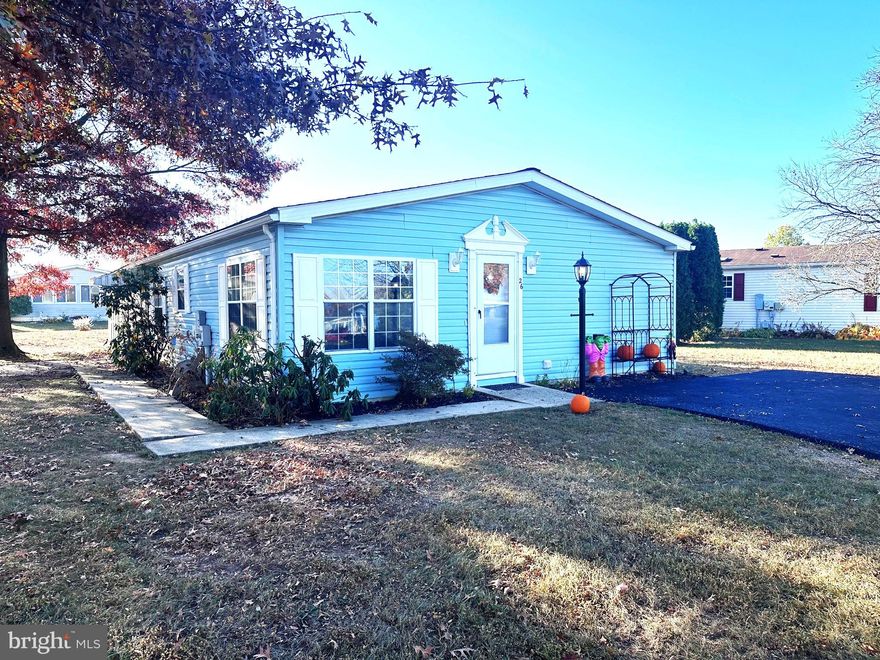 Totally renovated home on easily accessed crawl space in desirable Quiet Acres MHP, which is located in Hilltown Township, Bucks County. Enjoy single floor living at one of the most sought-after 55+ communities in the area! This home features an open floor plan with 3 bedrooms, 2 full bathrooms and a nice comfortable flow throughout. There is a large kitchen with lots of cabinets, skylights plus a breakfast nook. Need more space for the big family get togethers? The living room and dining room are open to each other and offer plenty of space with natural light from the many windows and vaulted ceilings. The home is very clean and neutral throughout! This property has an updated kitchen and baths, new flooring throughout with easy to maintain Armstrong vinyl flooring, recessed lights and new paint- just move in! Large lot with storage shed.  The driveway was recently expanded to allow parking for 4 cars and also has new Macadam. Put some shrubs around the concrete patio for added privacy. Park approval required for buyer within 1 week of executed agreement. Per park rules only dogs 30 lbs and under are allowed but they will consider a larger dog by exception. They do allow 2 pets per home.  1 year Home Warranty will be provided.