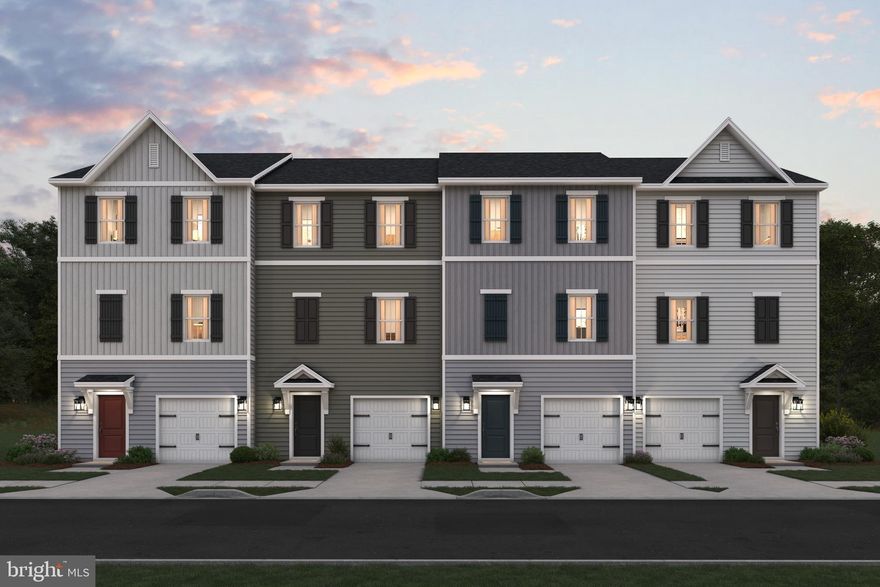 ONLY 3 LEFT!!! EPIC RATE SALE 2.99/3.99/4.99 BUYDOWN RATES! YOUR 1ST YEAR P&I ONLY $1297 PER MONTH! The brand-new Greenwich Townhomes with 1918 sq ft at Liberty Run. This Interior Unit of the Greenwich features 3 levels, garage and an open floor plan on the main level with 9 ft ceilings, recessed LED lighting, large 8X4 quartz island and countertops with ceramic subway tile backsplash, stainless appliances, large pantry, stylishly appointed kitchen, dining room, LED recessed lighting, pendant lighting, wall swing arm lights with floating shelves and 19X12 great room and a half bath. Double window and sliding glass doors leading to your 10X18 composite deck. The upper level offers 3 bedrooms, 2 full baths and the laundry room. No more carrying laundry up 3 floors! The primary suite has a walk- in closet and a gorgeous private bath with double sinks and frameless walk-in shower. The lower level offers a front entrance, garage access and rear access. Lower level is fully finished with an Activity/Rec room and a full bath! Now you have a private space for guest! This Interior Unit has all upgrade cabinets, counter tops, flooring, Wi-Fi garage door opener, washer/dryer and a 10X18 deck all on an Interior Unit that will deliver in May! We listened to what our buyers wanted, and we delivered in the Greenwich Townhouse model! Please call today to set up an appointment to view or decorated model and learn about our amazing incentives! *Home photos are of a similar Greenwich. *Taxes are an est. Liberty Run is located in Berkeley Co right on the Jefferson Co line and perfect for commuters to NOVA/DC! ONLY 50 MIN TO THE DULLAS TOLL!