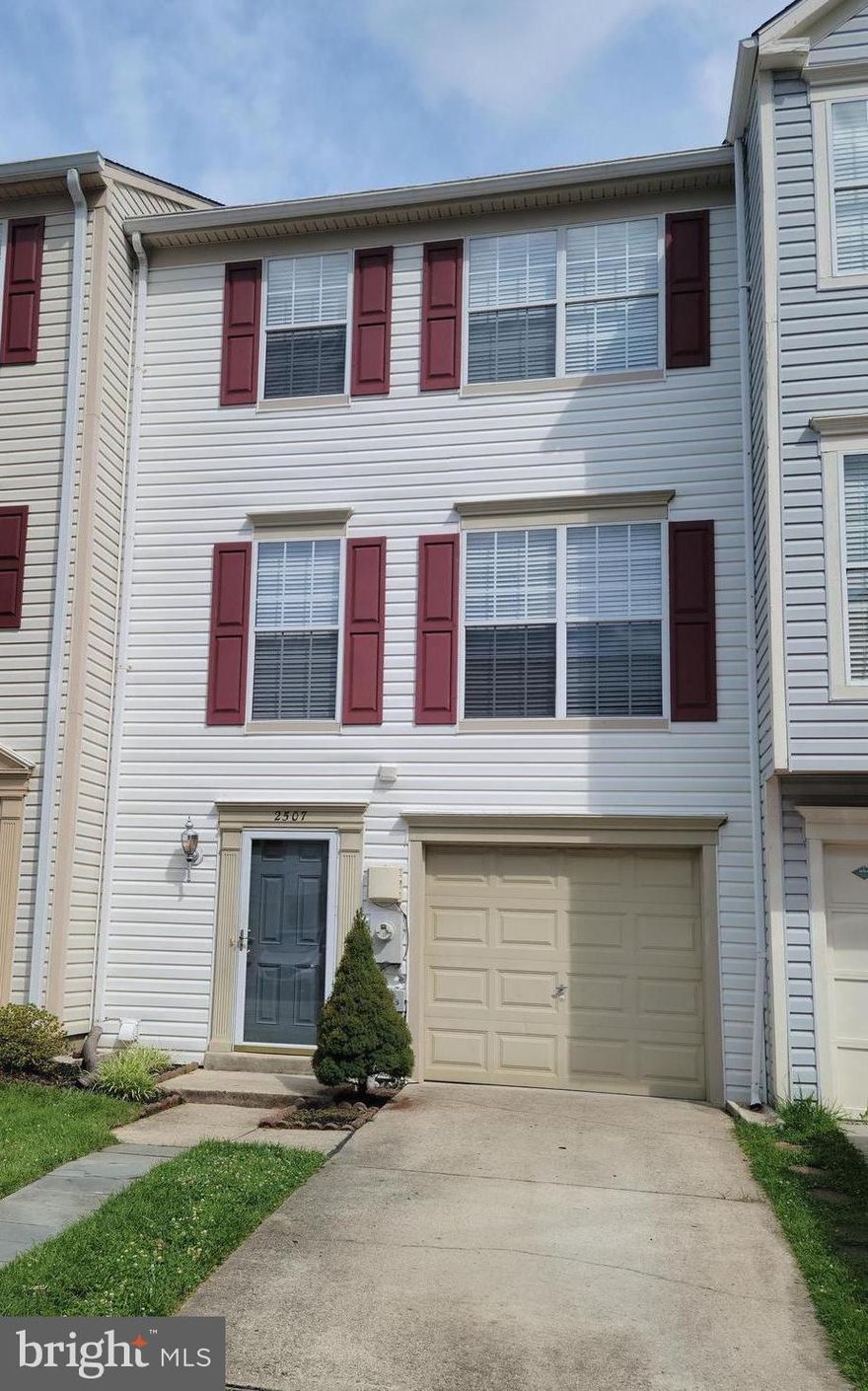 Available May 1, 2025***No Pets!   Minimum Credit score is 650 and Net Income must be 3 times the rent and the applicants to provide a copy of their most recent Pay stubs for 1 month* Min Lease is 12 months. Max Lease is 24 months.        Spacious 3 Story Townhome with garage on Walden Golf Course in Crofton.  The home backs to common area* This home has 3 roomy levels, Entry Level  with ceramic tile Foyer*  Carpet on stairs Large Recreation Room, Half bath, Sliding glass door leads to Patio & fenced back yard*  Spacious Main level with Wood floors  Living room* Separate Dining Room* Powder room* Kitchen  has updated Quartz countertops* and  French doors  to large deck  with a  view common area,  Bike/Walk Path and Golf Course.  2 kids playgrounds* The 3rd level boasts 3 Bedrooms: Primary Bedroom with Walk in Closet, and full Bath, 2 additional bright bedrooms and Full bath* Washer & dryer on lower level*  Assigned parking is in front of the house**  Conveniently located to Baltimore, Annapolis and Wash. DC.   BWI Airport. Visit the Waugh Chapel Towne Center, with Wegmans, Restaurants* Many Shops* Movie Theater*  LA Fitness nearby** NO PETS