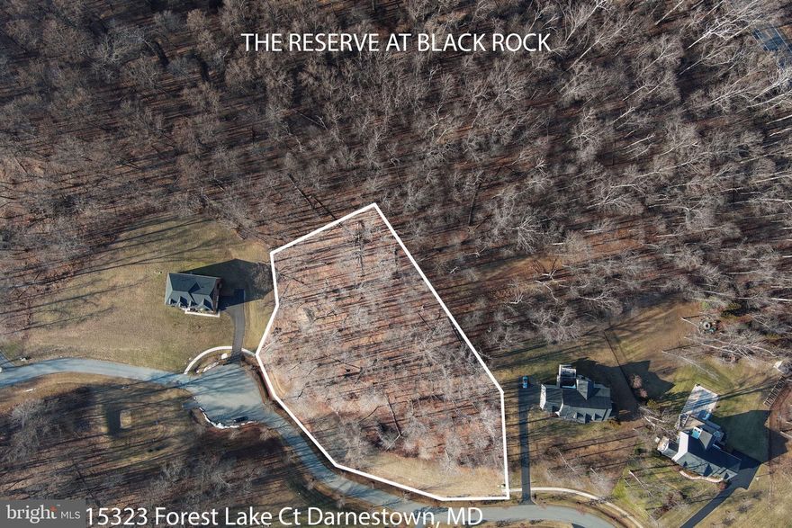 Exceptional opportunity to build in The Reserve at Black Rock, one of Montgomery County’s premier estate communities. Situated on over 2 acres, this lot offers a rare turn-key homesite opportunity, with much of the early due diligence and site work already completed. Documents available. 

A private well has already been drilled and documented, and soil analysis and geotechnical studies have been completed in connection with plans for a large estate-style home—eliminating one of the biggest costs and uncertainties typically associated with building a custom residence. The prior owners also completed site feasibility and engineering evaluations, helping streamline the process for septic design and future permitting.

With key groundwork already in place, the next owner can move more efficiently into design, permitting, and construction. A unique opportunity to secure a premium homesite where much of the early development work has already been done.

The lot is located at The Reserve at Black Rock, an estate style community with large lots, mountain & vista views, and just minutes from downtown Darnestown

If you’ve been searching for land but want to avoid the uncertainty and delays that typically come with raw lots, this property offers a rare advantage with much of the upfront work already done.