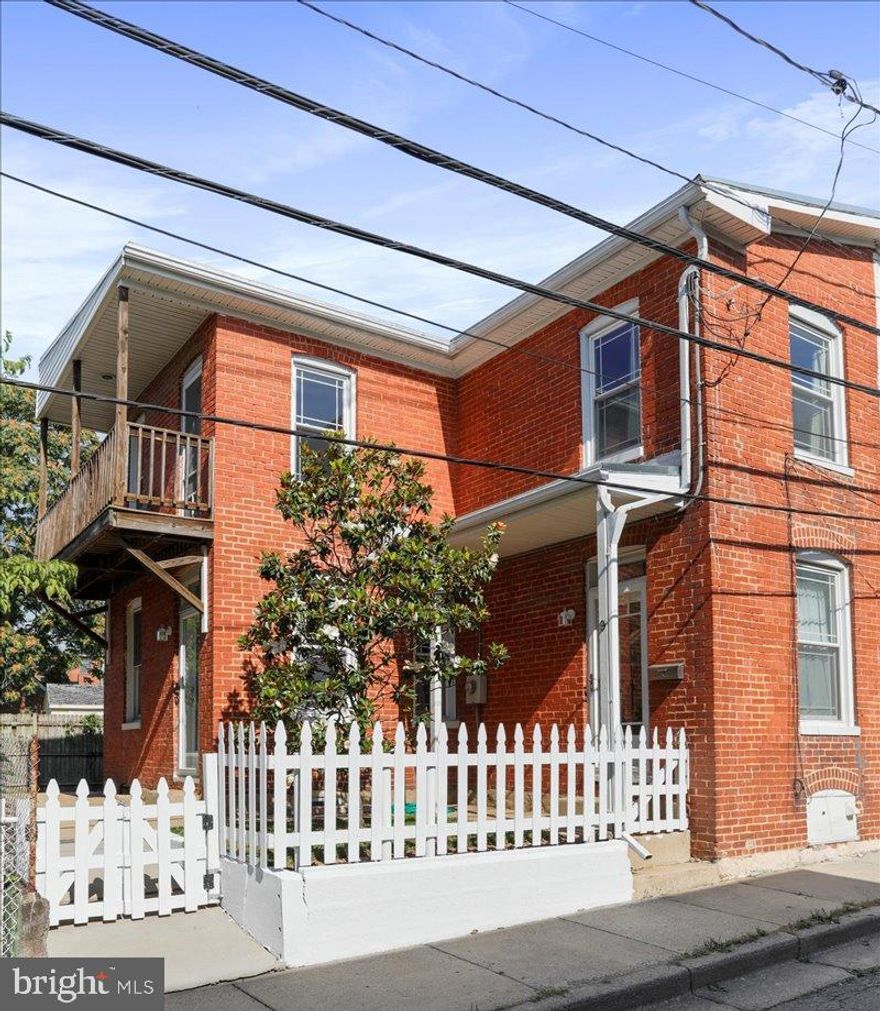 Welcome to Wisner St. The "Hidden Gem" in Downtown Frederick!! This beautiful home features an updated kitchen with stainless steel appliances. Hardwood floors throughout.  The nicely landscaped yard and patio is perfect for entertaining and cookouts. Steps to restaurants, breweries, shops and the MARC train station.