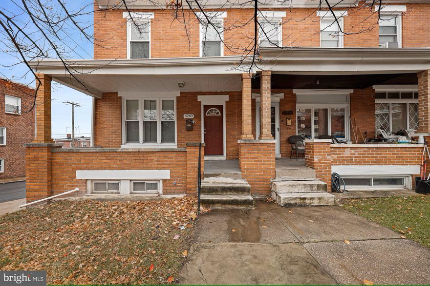 Welcome to 4269 Sheldon Avenue, a charming 3-bedroom, 2-bathroom home nestled in Baltimore's historic Frankford neighborhood. 

This 2,110-square-foot residence seamlessly blends classic architecture with modern amenities. Upon entering, you're greeted by a spacious living area adorned with large windows that bathe the room in natural light. The open floor plan effortlessly connects the living room to the dining area and gourmet kitchen, making it ideal for both entertaining and everyday living. The kitchen features granite countertops, stainless steel appliances, and cabinet space. The upper level houses three generously sized bedrooms, each designed for comfort and privacy. The bedrooms are versatile, perfect for family, guests, or a home office. Both bathrooms are elegantly appointed with modern fixtures and finishes. The finished basement offers additional living space, ideal for a family room, gym, or entertainment area. With easy access to public transportation and major highways, commuting is a breeze. Nearby parks and green spaces provide ample opportunities for outdoor activities and recreation. Experience the perfect blend of historic charm and modern convenience at 4269 Sheldon Avenue. Schedule a viewing today and envision your new life in this delightful Baltimore home.