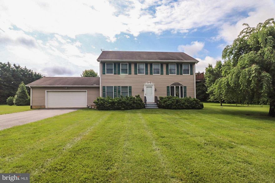 You ll love this beautiful, 2-story colonial in a small residential water access community.  This 4 bedroom, 2.5 bathroom home with an oversized 2 car garage, fully finished basement, screened in porch, and Tankless Water Heater will give you 2300+ sqft of generous space to move about. Your family and loved ones will enjoy the spacious backyard situated on 1.4 acres. Only 5 minutes to Middletown