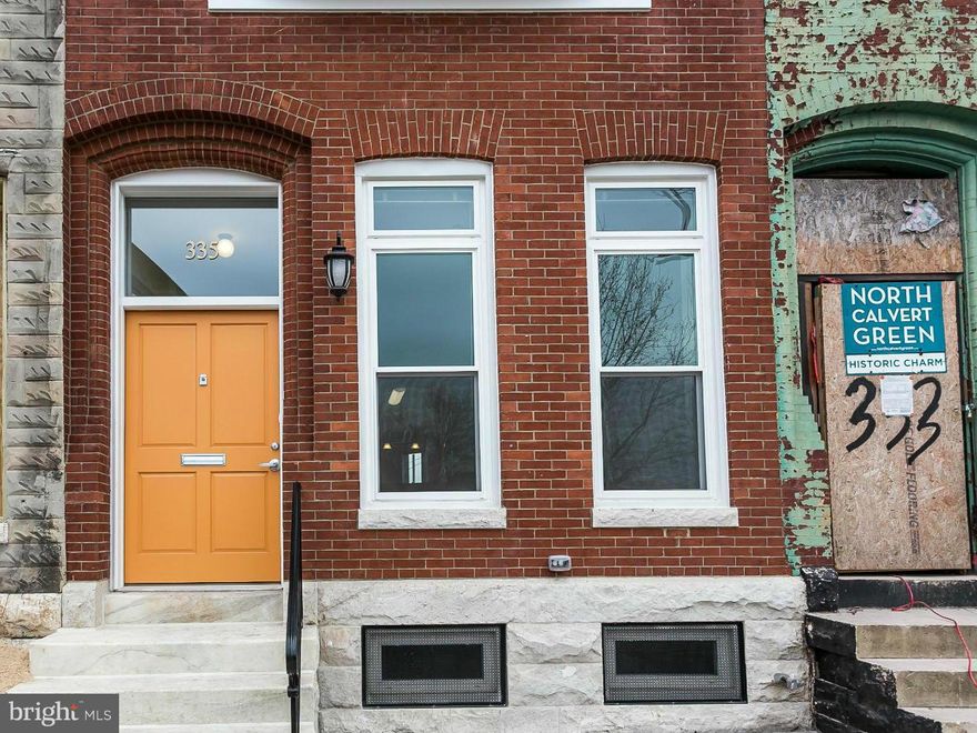 NORTH CALVERT GREEN is under construction. If you are interested in Green Living, these homes have it all... these solar ready homes are Energy Star Certified, have tons of extra green options/ upgrades (NEST, fast charging electric car charging stations, dual flush toilets) This home includes hardwood floors on all levels, French doors leading to rear deck and many additional green features.