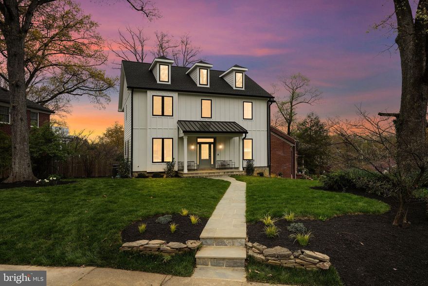 Welcome to your dream home in the sought-after Braddock Heights neighborhood of Alexandria City! This stunning residence offers the epitome of modern living, boasting a complete top-to-bottom transformation and a prime corner lot location. Prepare to be enchanted by the spacious, open floor plan flooded with natural light streaming through expansive walls of windows and enhanced by soaring ceilings. Step inside and be greeted by freshly painted walls and luxurious natural oak wide hardwood flooring gracing both the main and upper levels. The integrated Sonos system with built-in speakers sets the perfect ambiance for any occasion, whether you're hosting a lively gathering or enjoying a quiet evening at home. The heart of the home is undoubtedly the gourmet kitchen, where culinary aspirations come to life. Showcasing a double-wide large island illuminated by chic white and gold shade pendant lighting, exquisite white with grey vein quartz countertops, and ample shaker cabinets, this space is as functional as it is stylish. High-end stainless steel appliances, including a gas range with range hood, pot-filler, 42" refrigerator, dishwasher, walk-in pantry, and a sleek tile backsplash, complete the picture of culinary perfection. Entertaining is a breeze with the separate dining and living areas, where a cozy modern gas fireplace and convenient wet bar with sink and mini-fridge await. Whether hosting intimate dinner parties or lively get-togethers, this home effortlessly caters to your every need. Off the living area through the rear sliding glass doors is a new 16 X 10 trek deck, providing a perfect spot for outdoor relaxation and enjoyment. Retreat to the upper level, where the owner's suite beckons with a tray ceiling, two walk-in closets, and a spa-like luxury bath featuring a double vanity and rejuvenating spa shower. A junior suite with a posh full bath, two additional generously sized bedrooms, and a third lavish full bath ensure ample space for family and guests, while a convenient laundry room with a full-size washer and dryer adds everyday convenience on this level. The fully finished basement offers endless possibilities for recreation and relaxation, complete with a spacious recreation area and an additional bedroom with a full bath. With a 2-car side-load garage and a sprawling yard with a rear fence, this home offers the perfect blend of indoor and outdoor living. Conveniently located just moments from shops, dining, grocery stores, INOVA Hospital, Del Ray, Old Town Alexandria, The Pentagon, Shirlington, Washington DC, and Reagan National Airport, this home offers unparalleled convenience. Plus, with both Braddock and King Street Metro stations just a few miles away, commuting is a breeze. Welcome home to luxury living at its finest!