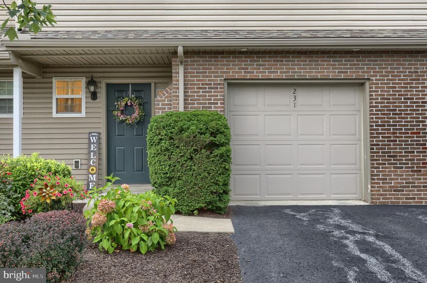 From the moment you open the front door you will fall in love with this very spacious townhome located in The Pinnacle at Hershey Meadows! This home has been meticulously maintained and offers over 2,500 square feet of living space with many recent updates including new HVAC, new range, microwave, dishwasher, 4 new toilets, lighting installed over garage and a freshly painted interior. All work was professionally done in 2024/2025. The main level includes a large family room complete with a gas fireplace and sliding doors that open to a cozy patio, a half bath and a storage/utility room.  The next level includes a light filled living room, dining room with accent wall, beautifully appointed kitchen with an island, granite counter tops, tile backsplash, walk in pantry, stainless steel appliances that convey with sale, abundant cabinetry and a breakfast nook with sliding doors to a large composite deck.  On the upper level you will find the primary bedroom and primary bathroom, two additional bedrooms, a full bathroom and a laundry area.  There is also an attached one car garage. This community offers walking paths, playgrounds, tennis courts, basketball court, fitness center, club house and a community pool. You are within walking distance to a grocery store, pizza shop, nail salon, hair salon and a gasoline station! Ideally located within minutes to Hershey Medical Center, Hersheypark, Hershey Foods, schools, dining, shopping, entertainment and a short drive to Harrisburg, Lebanon and Lancaster! Maintenance free living affords you time to relax and enjoy all the wonderful amenities this community offers!  Call for a private showing today!