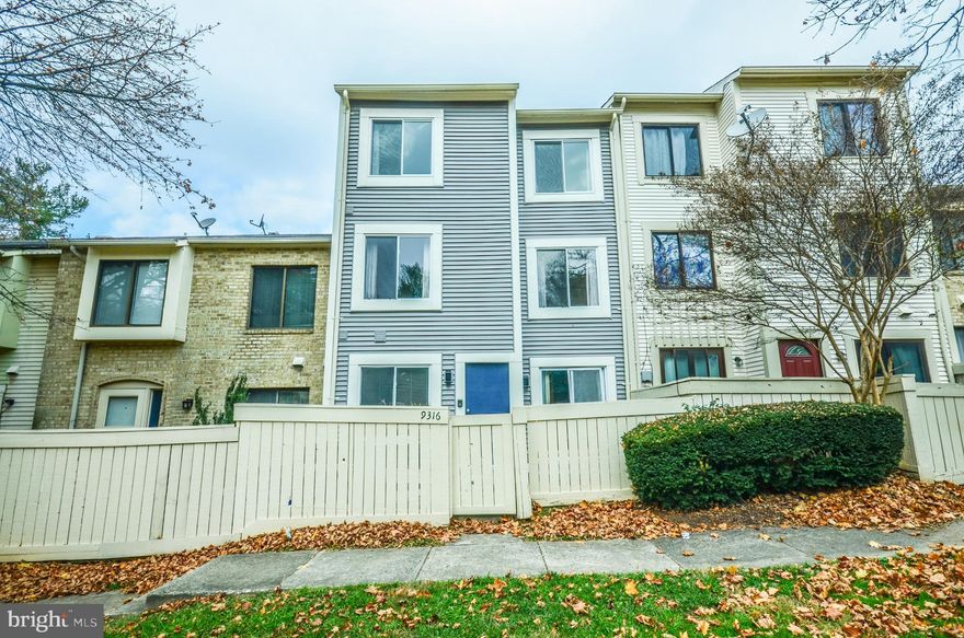 Remarkable and updated 4-level, 4 bedroom, 2.5 bathroom townhouse in desirable Montgomery Village. Fresh paint  throughout. Sun drenched main level features gleaming hardwood flooring, recessed lighting and updated fixtures. Spectacular living room with sliding glass doors to a private patio. Living room opens to a spacious dining room, powder room, and a stunning kitchen with stainless steel appliances, granite countertops, and sunny breakfast nook with moveable island. The second level boasts 2 sizable bedrooms, one with 2 closets and separate entrance to the full hall bathroom. The upper level features two enormous bedrooms, linen closet with nice shelving, and a full hall bathroom. All three levels offer substantial closet/storage space. The fully finished basement offers a sprawling rec room with accent wall and low maintenance flooring, and a utility room with laundry, utility sink, and extra storage and shelving. Welcoming gated front porch and 2 parking space conveys. Property is located steps to William Hurley Park, community playground, and ample shopping and restaurants. Good credit required. Pets case by case.