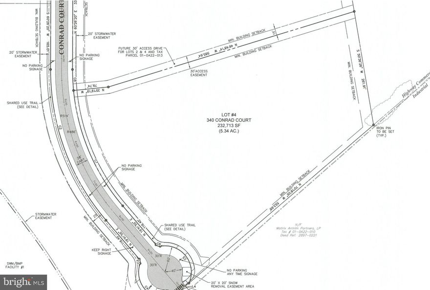 Commercial Real Estate Auction on Tuesday, January 20, 2026, with online and in-person bidding. These four parcels are located at 11800 Molly Pitcher Hwy (US-11), Greencastle, Antrim Township, Franklin County, this rare portfolio sits along Conrad Court between I-81 Exits 3 and 5 in Franklin County’s fastest-growing commercial corridor. Parcels and approximate acreage: Lot 1, 5.32 acres; Lot 2, 4.74 acres; Lot 3, 8.04 acres; Lot 4, 5.34 acres. Highlights include US-11 frontage for daily exposure and minutes to I-81 with a regional connection from Harrisburg to Hagerstown, proximity to major employers and new industrial growth, and estimated daily traffic counts of 12,000 to 13,000 vehicles. Site features: level to gently rolling topography; public water, sewer, electric, gas, cable, and phone available; stormwater management facility installed for Lot 3 and Conrad Court; FEMA Zone X, not in a floodplain. Zoning is Highway Commercial (HC), supporting a wide range of uses such as retail and services, restaurants and convenience, professional and business offices, hotels and hospitality, health and fitness, veterinary services, mini-warehouse and self-storage, light manufacturing and food processing, vehicle or farm equipment sales and service, theaters, churches, and community organizations; HC generally allows up to approximately 75 percent impervious coverage and building heights up to approximately 50 feet, with flexible setbacks (buyers should verify all details with Antrim Township). Offered through a multi-parcel auction, these four parcels on Conrad Court can be purchased individually, in combination, or as an entire portfolio. This flexible auction format lets you bid on the one, two, three or four lots that best achieve your goals whether you’re expanding your business, developing a new site, or investing in commercial real estate. Every bid is open and competitive, ensuring a fair and transparent process that achieves the highest and best value. This is a shovel-ready opportunity to build your business in a high-growth, infrastructure-rich location with outstanding visibility and access. Whether your plan is a retail or service hub, hospitality, office campus, mini-storage, or light industrial facility, these parcels deliver the scale, flexibility, and momentum to move from concept to construction. Information is believed accurate but not guaranteed. Buyers should conduct due diligence and confirm zoning, permitted uses, utilities, lot lines, and any easements or covenants prior to bidding. In-person bidding at Antrim Township Office, 10655 Antrim Church Rd, Greencastle, PA.
