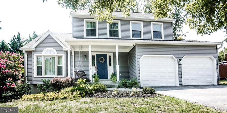 Beautiful colonial featuring 3 bedrooms & 3.5 baths in Tuscawilla Hills, a well established community on the outskirts of Charles Town, WV.  With attractive plank flooring throughout, the main level has an open family room with a wood burning fireplace, a gourmet kitchen with new appliances and a combination dining room & living room.   Double doors off the family room lead to an inviting screened porch and a beautiful stone patio for outside pleasure and entertaining.  The carpeted upper level has a large primary bedroom with a full master bath and 2 additional bedrooms.  The lower level is finished with a large game room and an additional room that can be used as an office , exercise room or whatever the buyer desires.  Two additional unfinished rooms add additional storage space.  In addition there is a  2 car garage with shelving  and a nicely landscaped lot.  This property is conveniently located for commuters and nearby dining and shopping.  This gem won't last long so see for yourself and schedule your showing today!