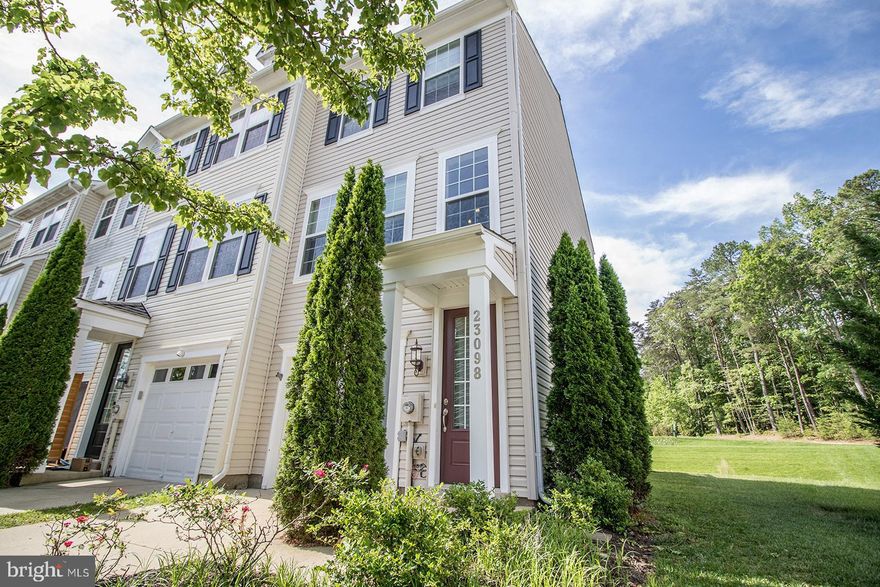 Welcome to this beautifully maintained end-unit townhouse nestled in the sought-after Magnolia Park section of the Wildewood community. Featuring brand new luxury vinyl plank flooring throughout, this spacious home offers a fresh and modern feel. The kitchen shines with a brand new refrigerator and stove, making it perfect for both everyday living and entertaining.

Enjoy the outdoors with two generous decks—one on the main level and another walk-out deck on the ground floor—both overlooking open green space for added privacy and serenity. All ductwork has been recently cleaned, ensuring comfort and air quality throughout the home.

The owner’s suite features a walk-in closet, and the home includes a one-car front-load garage for added convenience. Community amenities include access to the popular Wildewood Pool, as well as HOA-covered lawn maintenance, trash service, snow removal, and street lighting.

Ideally located just minutes from St. Mary’s County Regional Airport, with NAS Patuxent River, Solomons Island, and Leonardtown all within a 15-minute drive or less.

This is Southern Maryland living at its finest—modern, low-maintenance, and conveniently located. Don’t miss your opportunity to call 23098 Foxglove Way home!